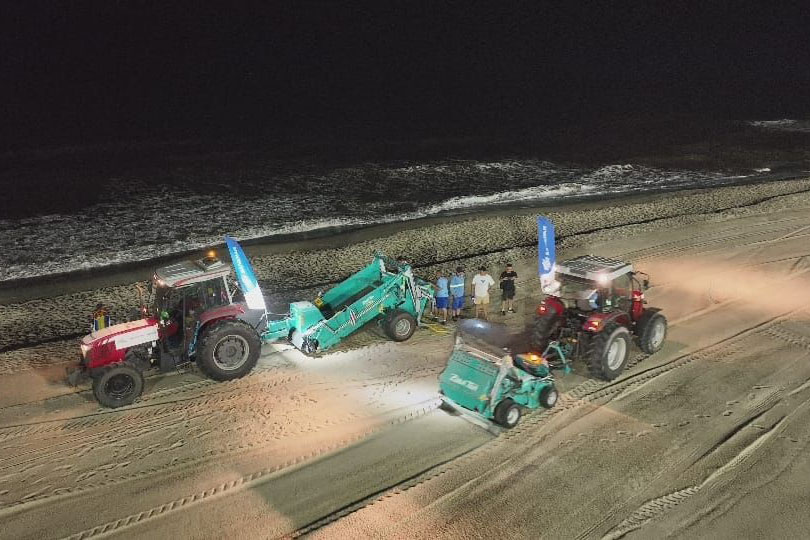 Limpeza diurna: aumento de 31,76% na coleta de lixo diurna em relação ao mesmo feriado prolongado de 2024 (Sanepar)