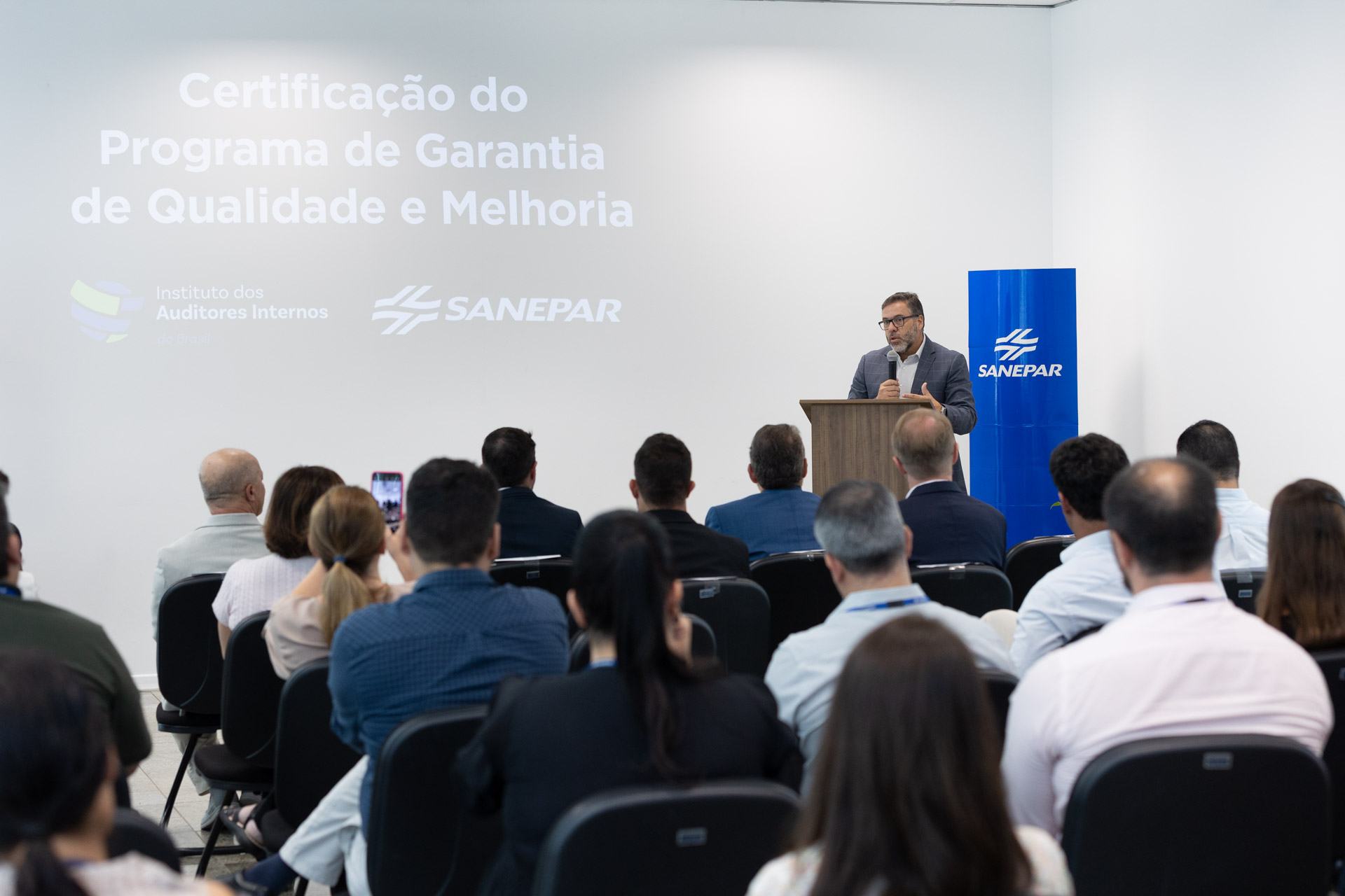 Auditoria da Sanepar recebe certificação internacional