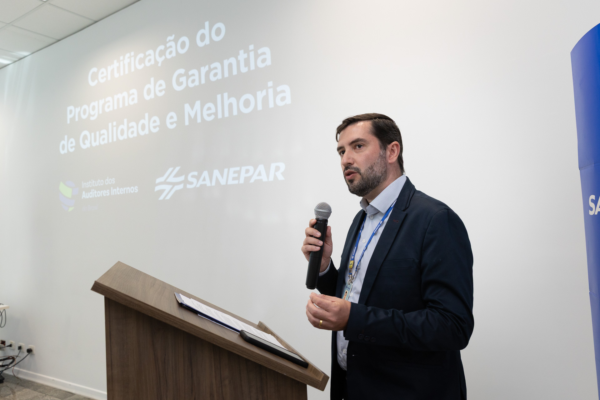 Auditoria da Sanepar recebe certificação internacional