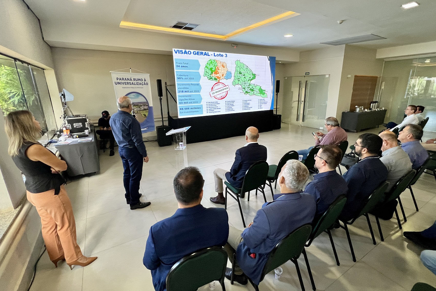 SANEPAR apresenta aos municípios estratégias para universalizar o saneamento básico