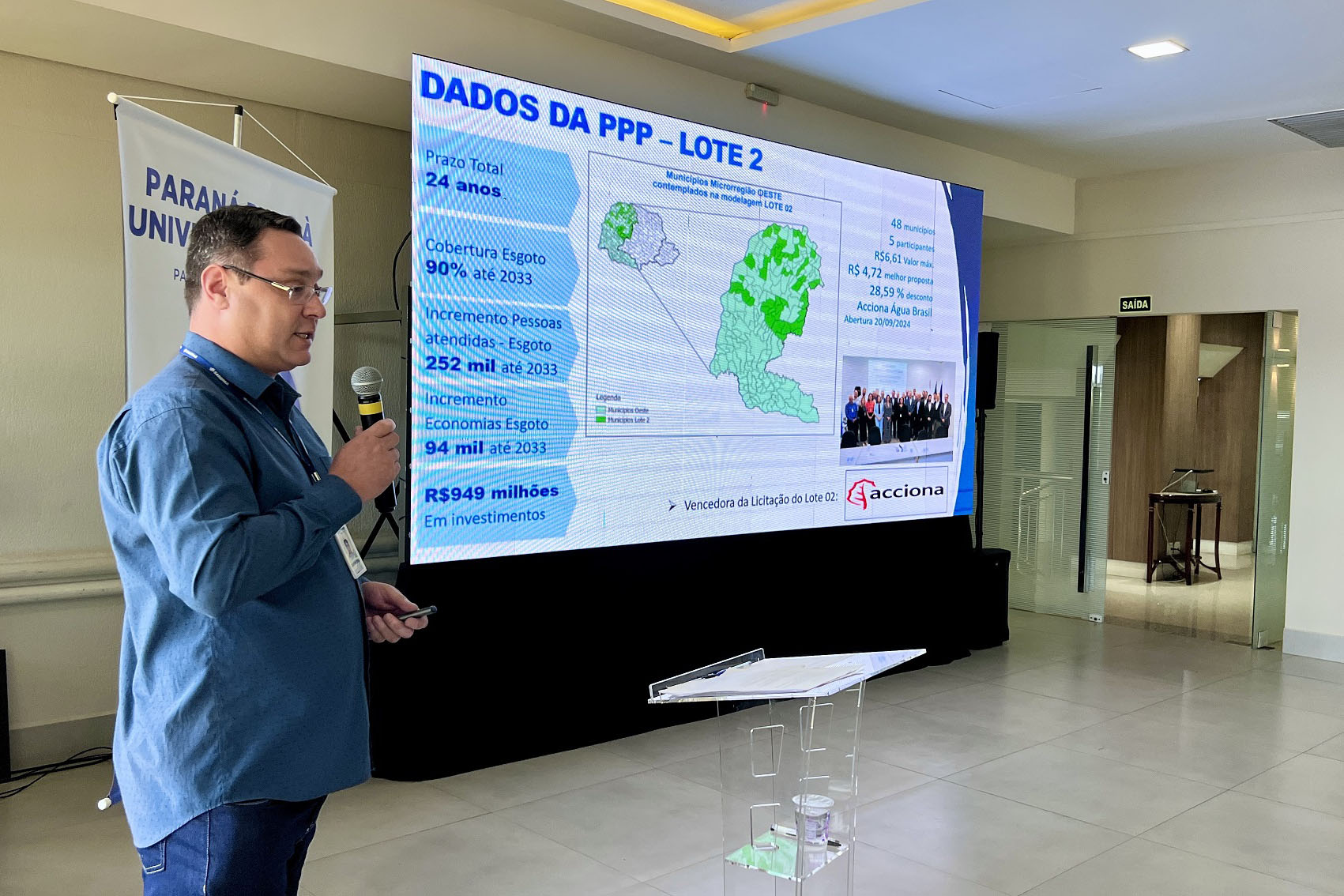 SANEPAR apresenta aos municípios estratégias para universalizar o saneamento básico