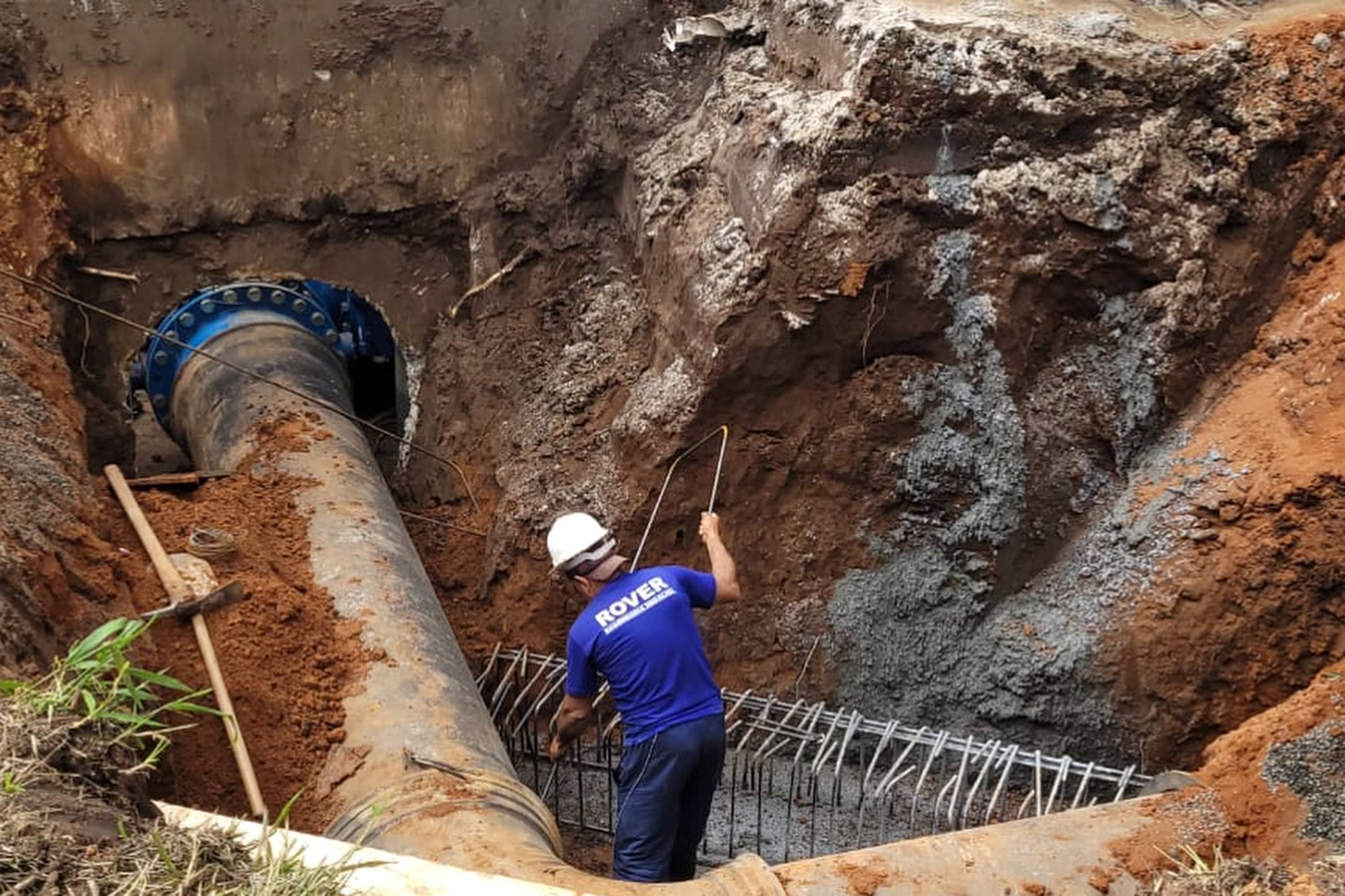 Nova adutora do Rio Pitangui vai aumentar em 15% a capacidade de abastecimento em Ponta Grossa