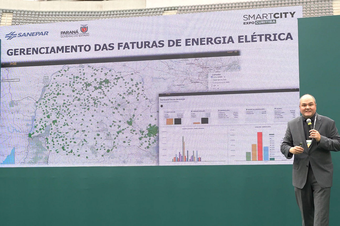 Sanepar destaca inovação e sustentabilidade no Smart City Expo Curitiba
