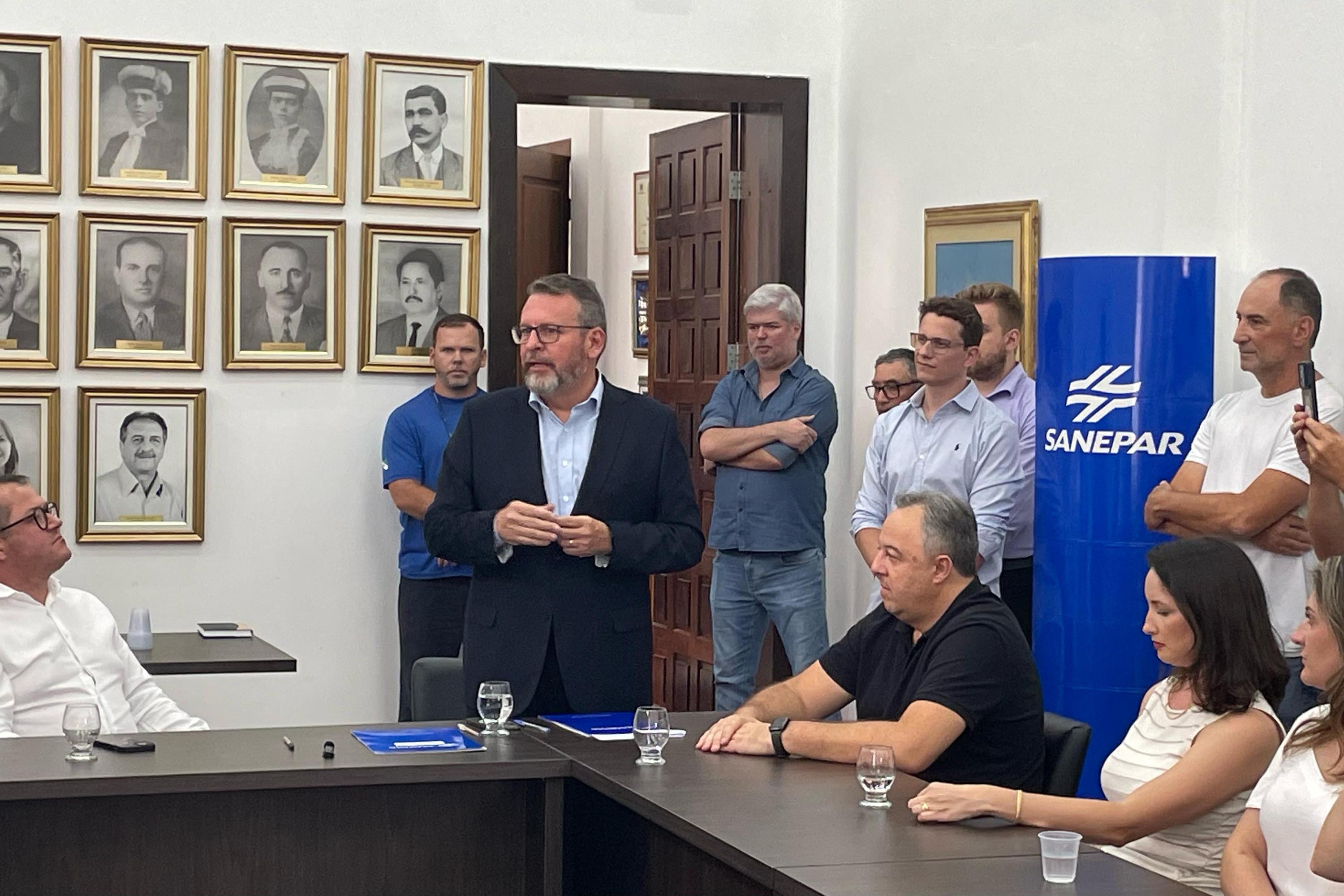 Sanepar e Prefeitura anunciam obra de novo sistema de abastecimento de água para área rural da Lapa