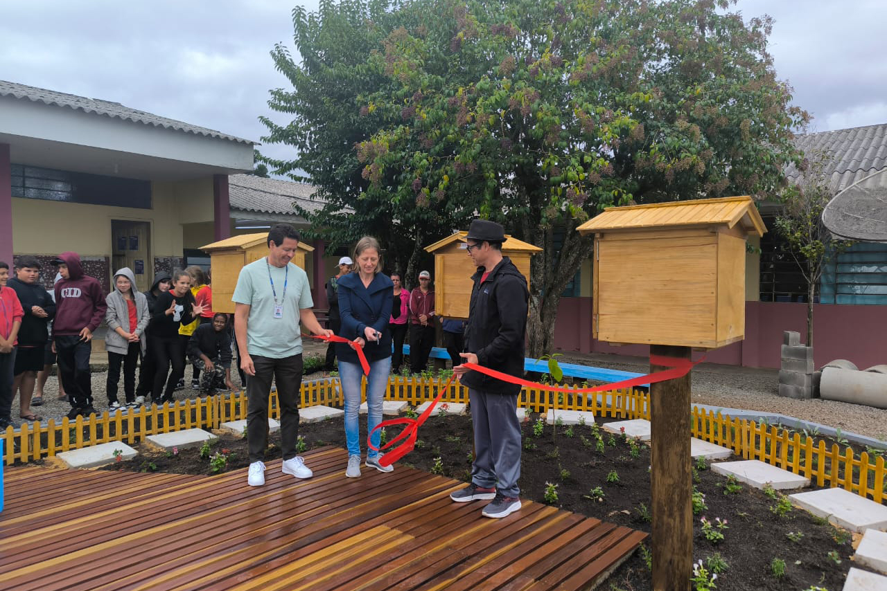 SANEPAR leva projetos de educação ambiental para escolas de General Carneiro