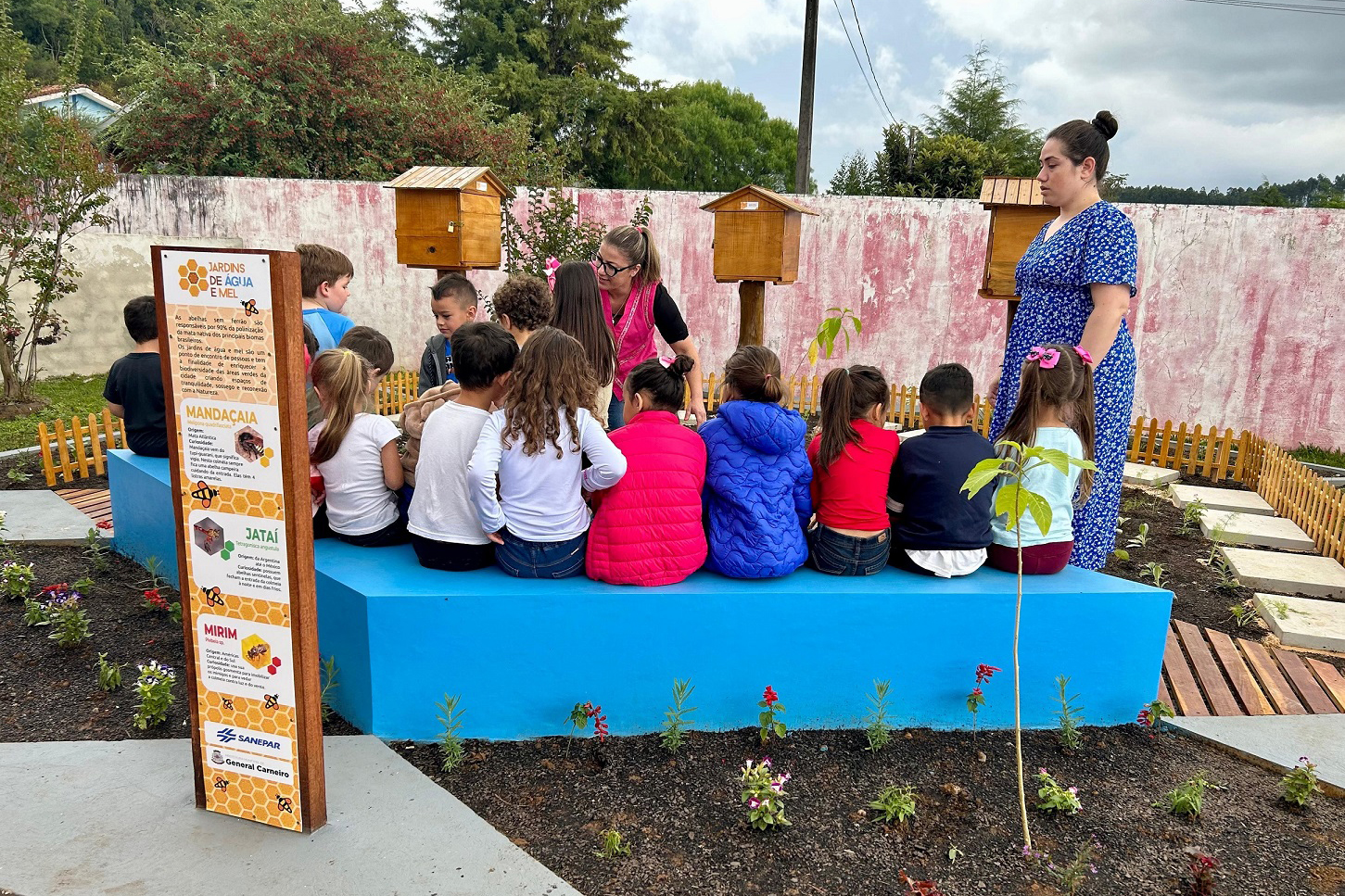 SANEPAR leva projetos de educação ambiental para escolas de General Carneiro