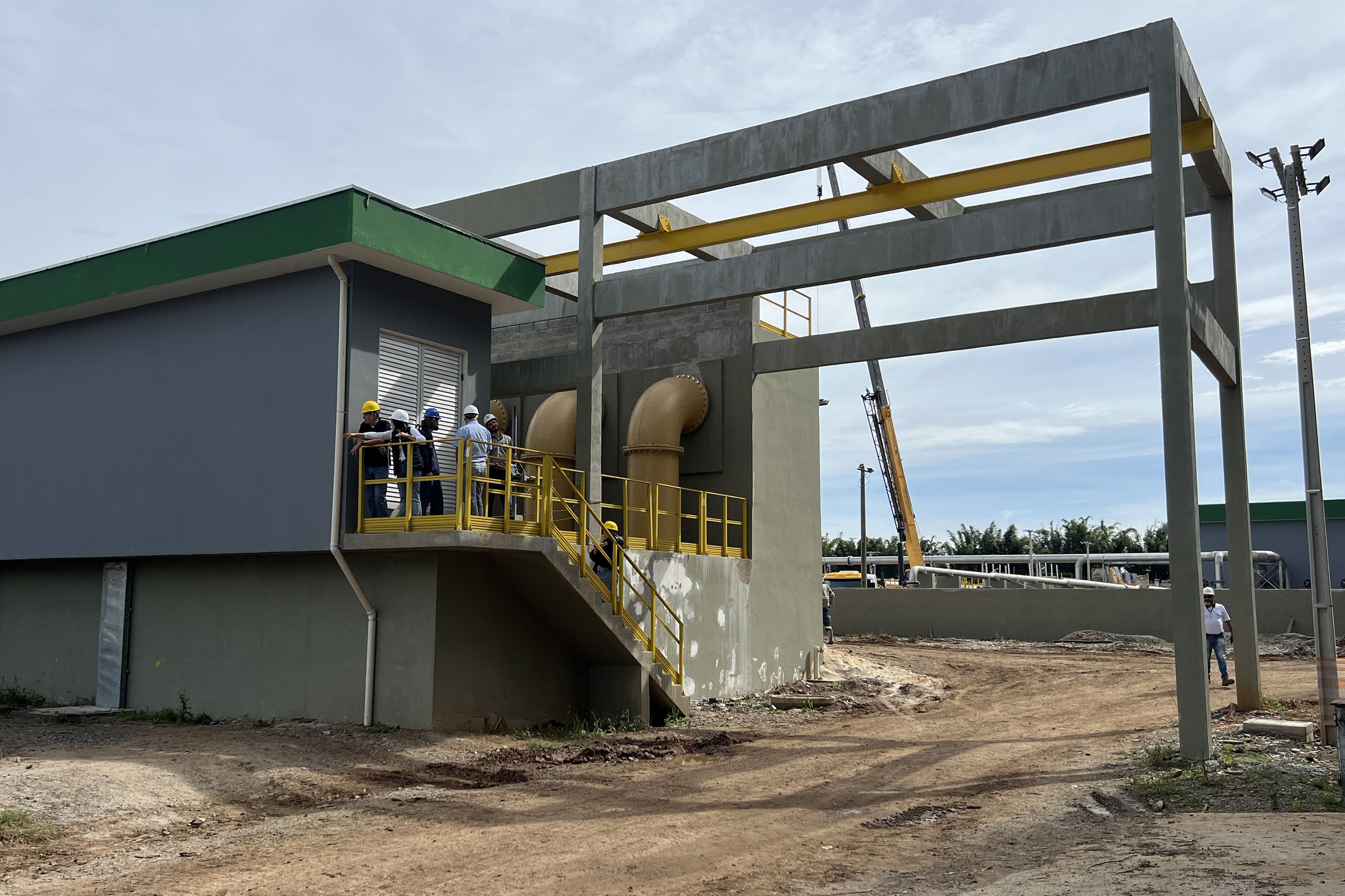 Obras na ETE Atuba Sul chegam à etapa final com eficiência e inovabilidade