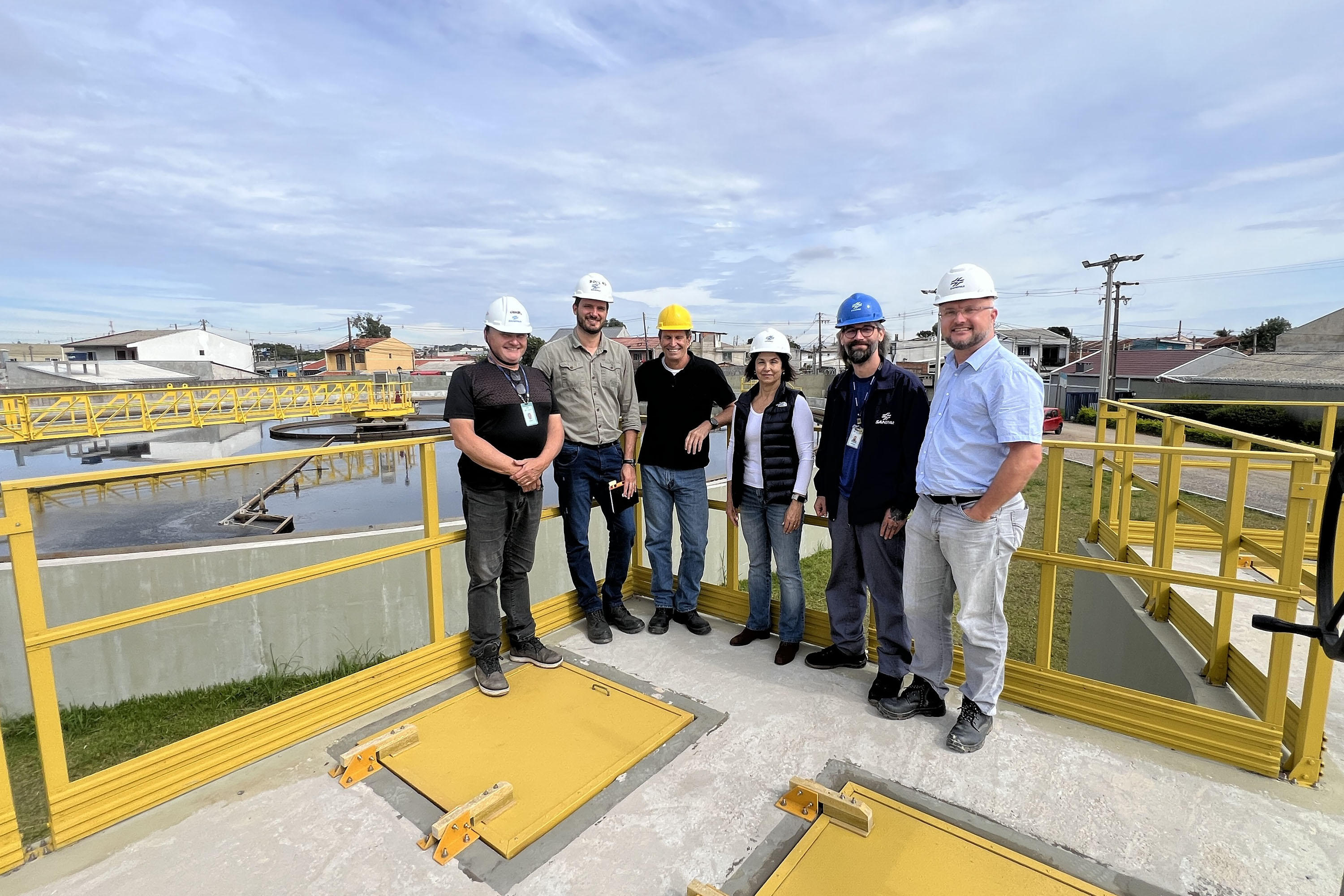 Obras na ETE Atuba Sul chegam à etapa final com eficiência e inovabilidade