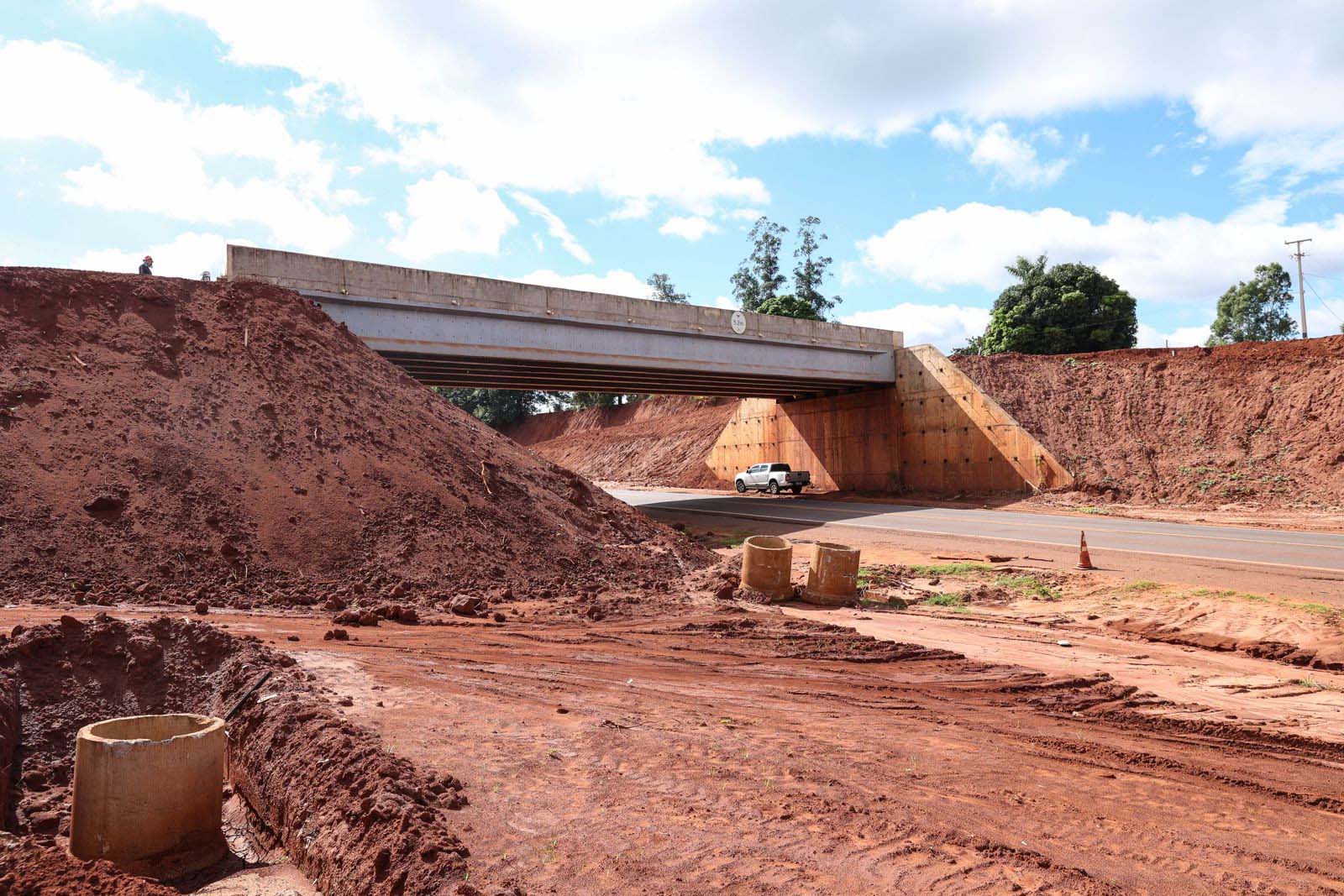 Parceria entre Estado e Município, viaduto de Iporã deve ser concluído em breve