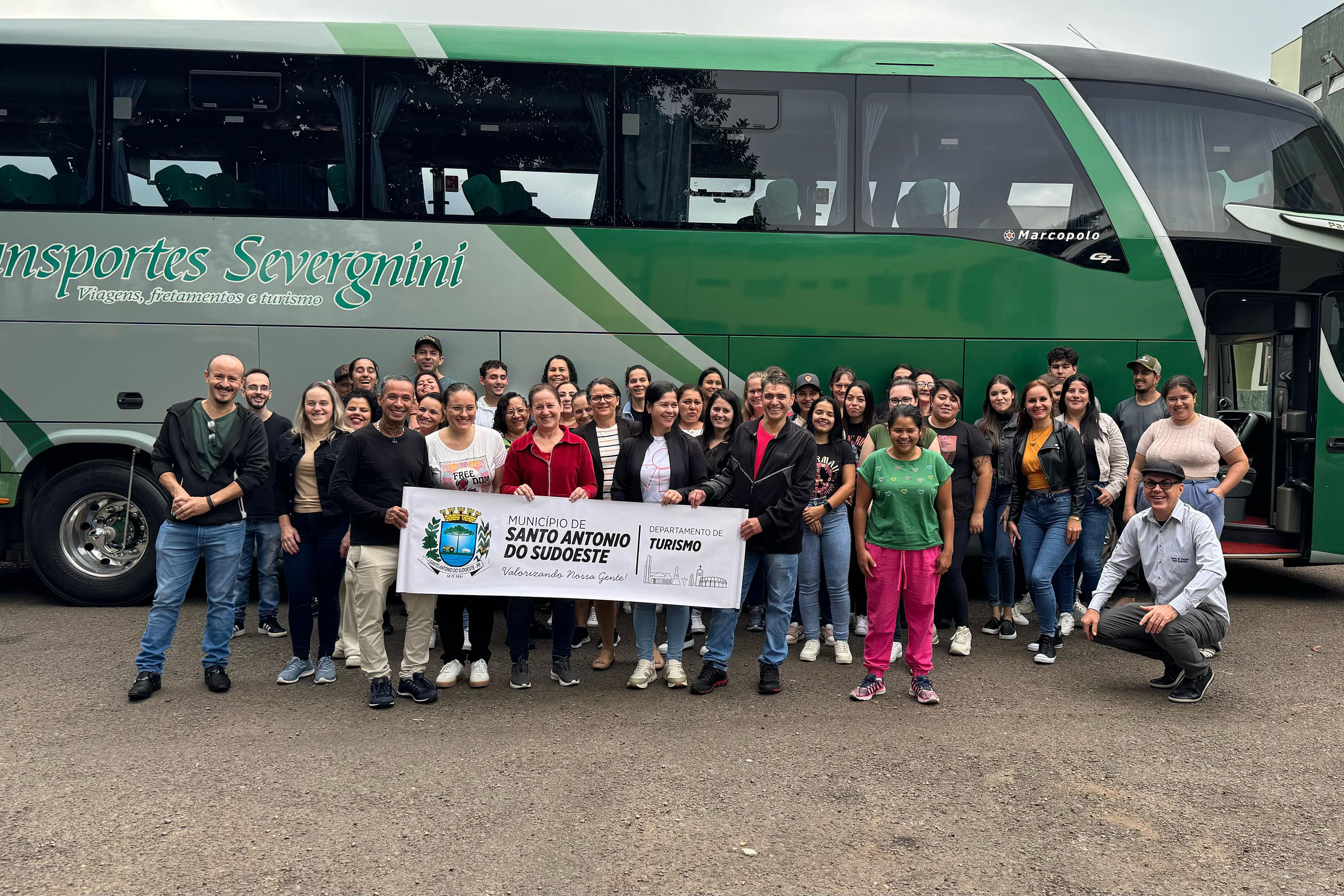 Paraná + Viagem: trabalhadores de indústrias têxteis fazem passeio gratuito pelo programa