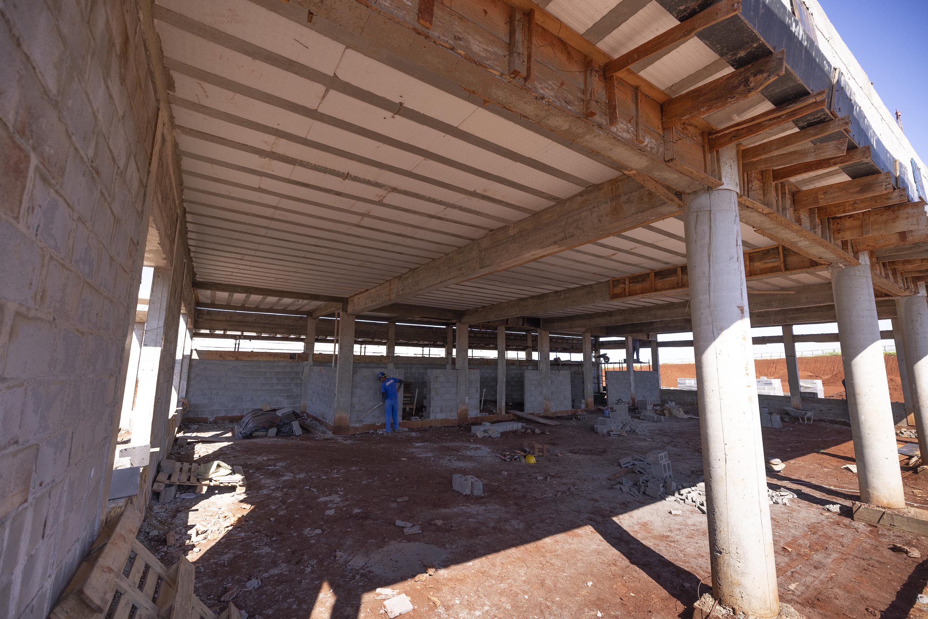 Obra de implantação de parque tecnológico do Tecpar em Maringá ultrapassa 25% de execução