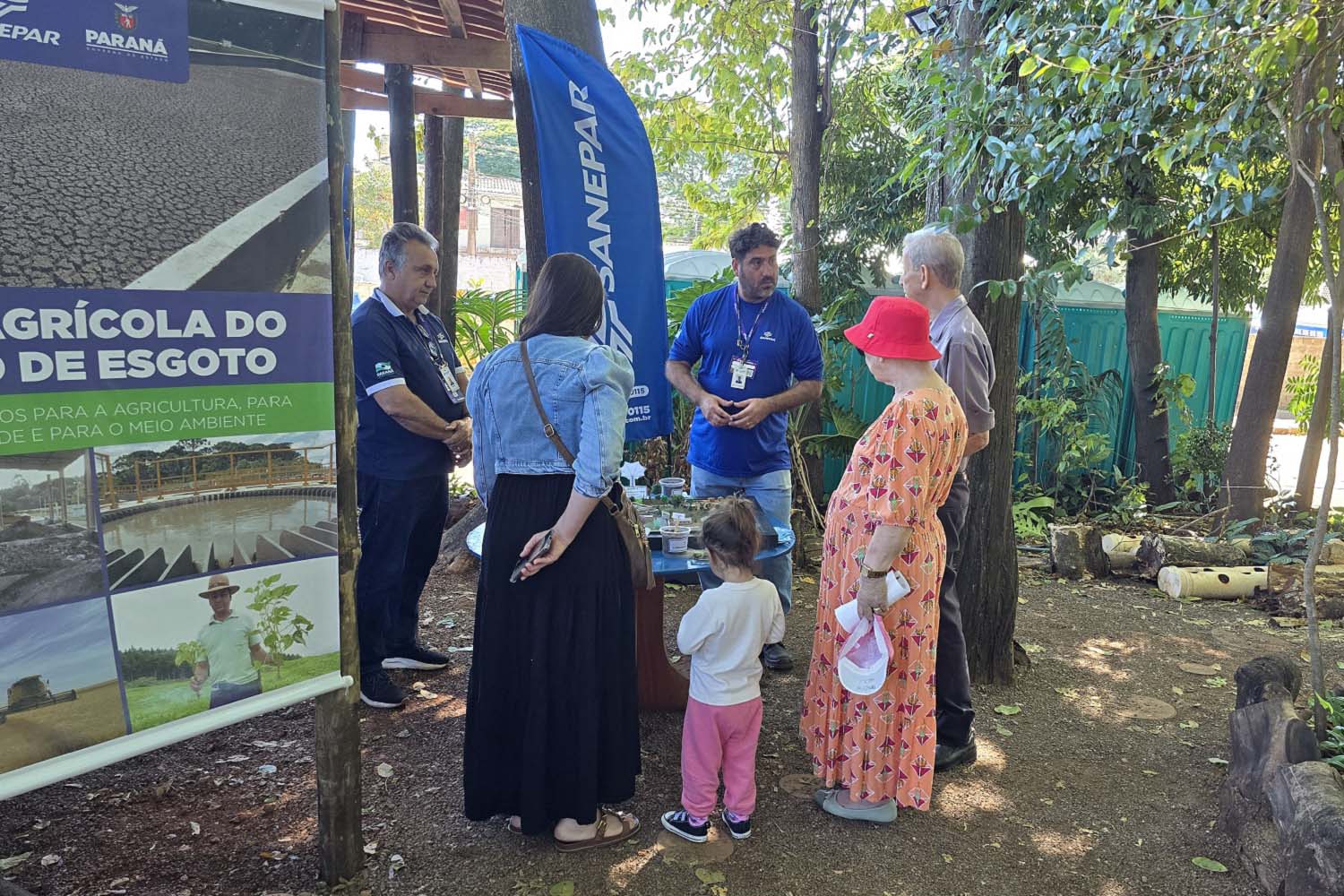 Lodo de Esgoto da Sanepar desperta interesse de visitantes da Expoingá