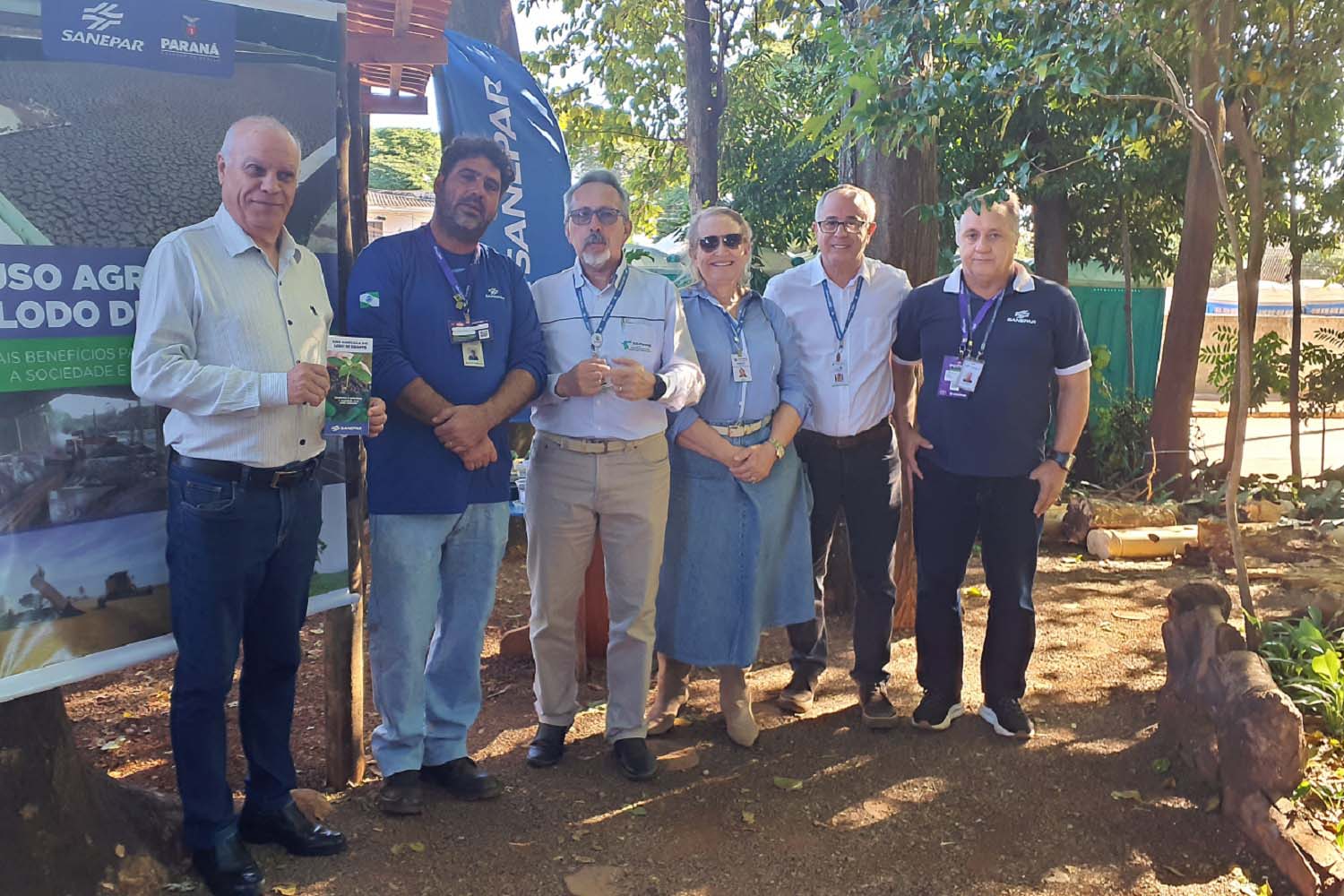 Lodo de Esgoto da Sanepar desperta interesse de visitantes da Expoingá