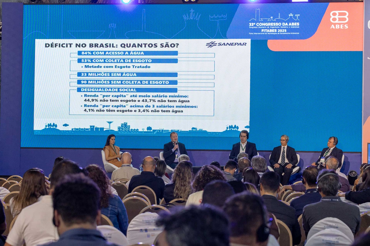 Resíduos sólidos, licenciamento ambiental e financiamento para o setor encerram participação da Sanepar.