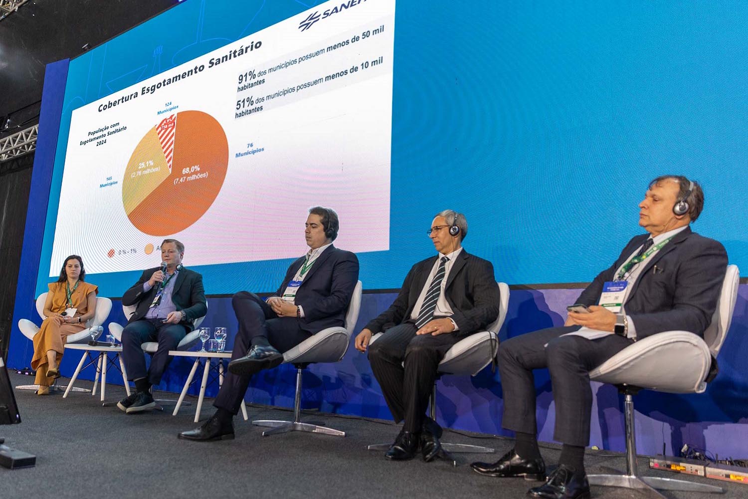 Resíduos sólidos, licenciamento ambiental e financiamento para o setor encerram participação da Sanepar.