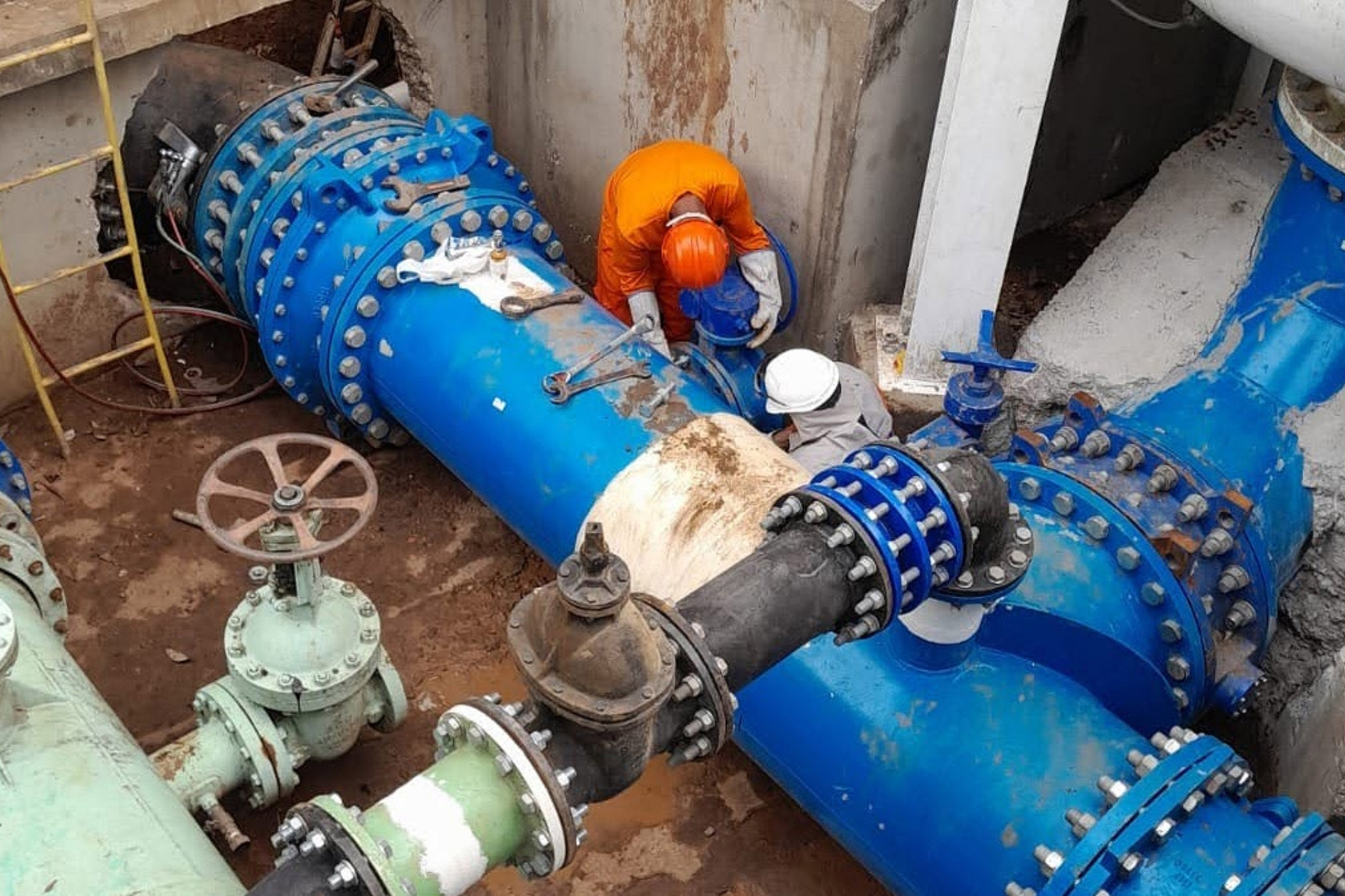 SANEPAR - Entra em operação a nova adutora de água bruta da Sanepar