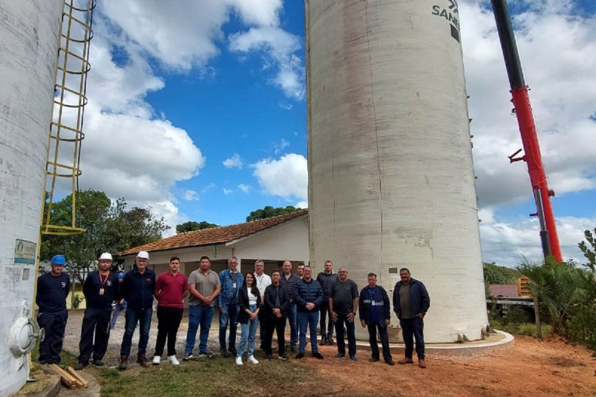 Novo reservatório amplia em 85% a capacidade de armazenamento de água do sistema