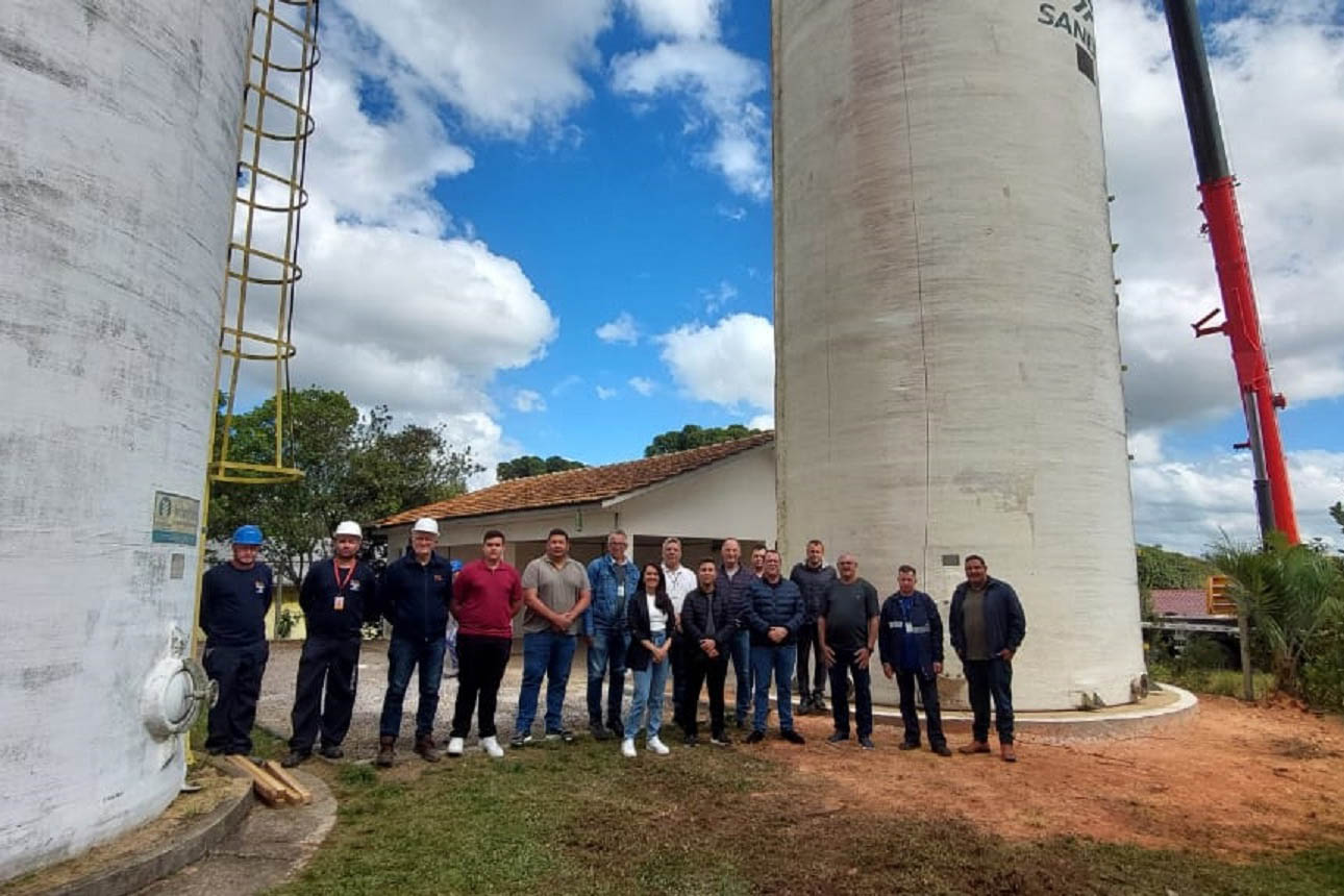 Novo reservatório amplia em 85% a capacidade de armazenamento de água do sistema