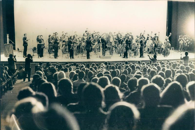 Primeiro Concerto da OSP com regência dos maestros Osvaldo Colarusso e Alceo Bocchino.