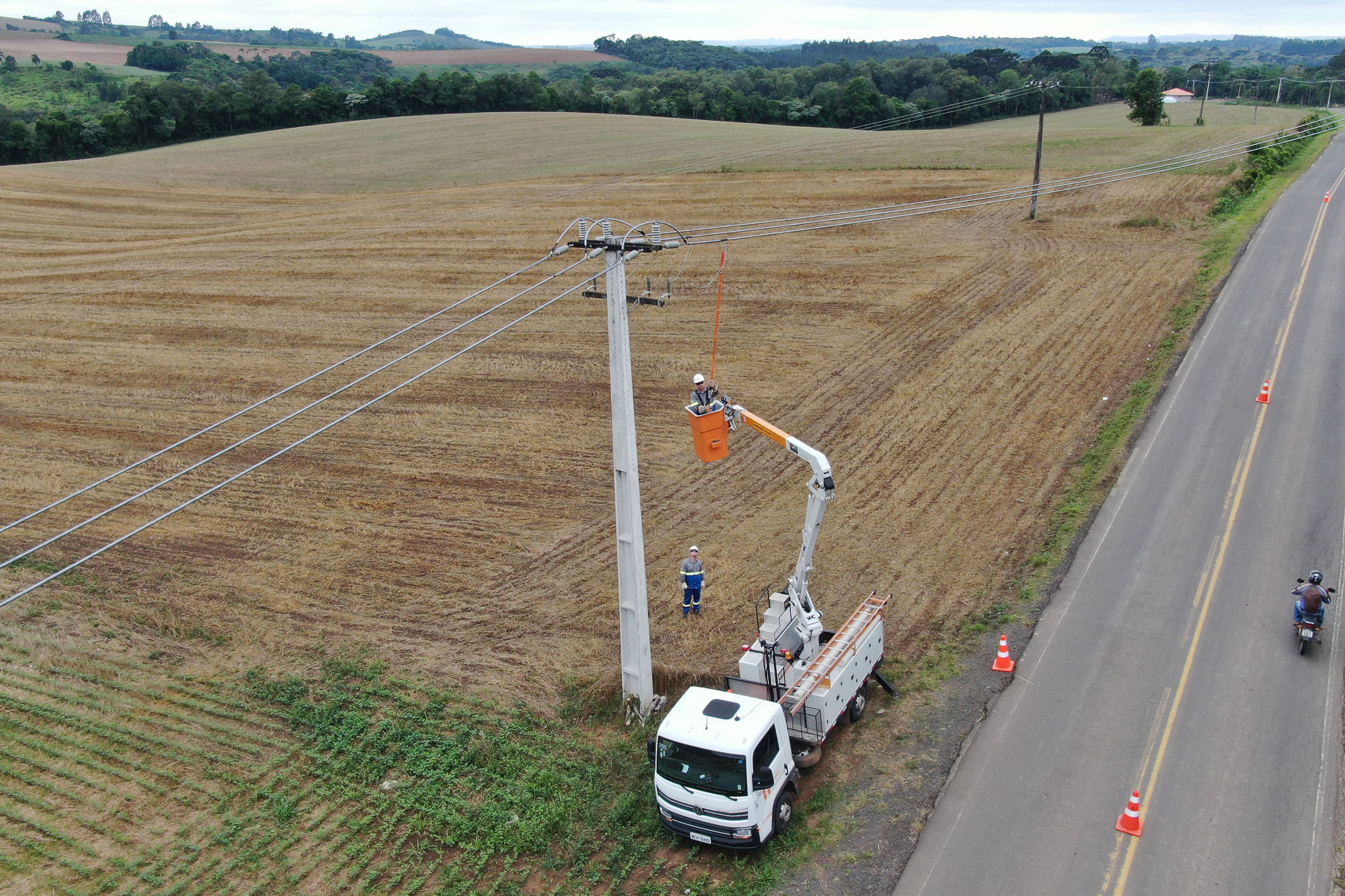 Paraná Trifásico leva rede elétrica mais potente e estável à agroindústria cada vez mais moderna e inovadora