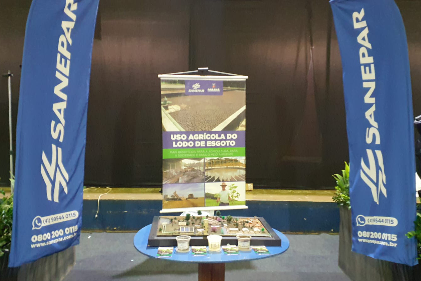 SANEPAR - Lodo do esgoto na agricultura será tratado na FATI em Campo Mourão