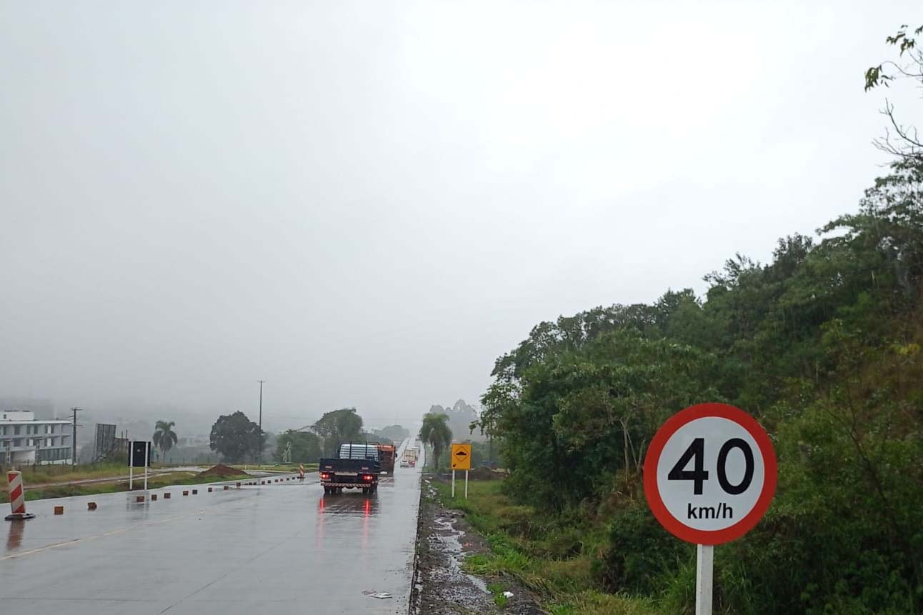 75%: concretagem de rodovia entre Clevelândia e Pato Branco deve terminar em junho