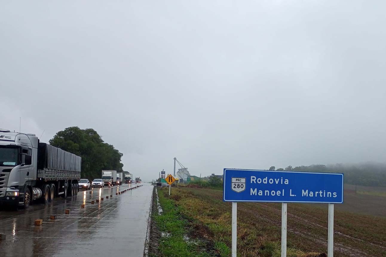 75%: concretagem de rodovia entre Clevelândia e Pato Branco deve terminar em junho