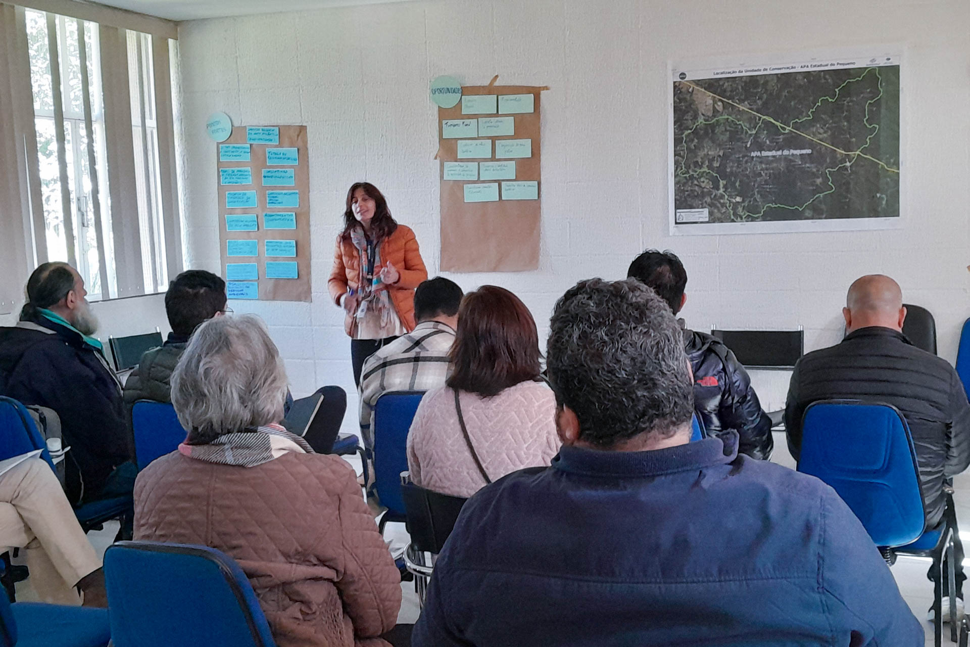Sanepar, IAT e AMEP: oficinas participativas sobre planos de manejo de APAs vão até agosto (Foto: Thays Poletto/Sanepar)