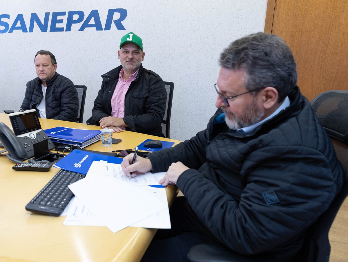 Parceira da Sanepar com municípios aceleram obras para alcance das metas do saneamento