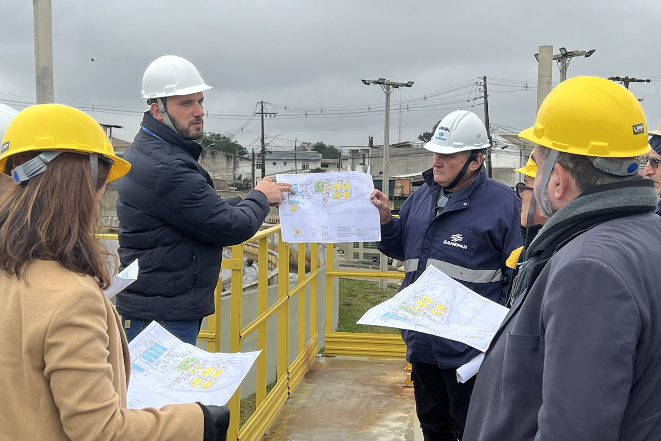 Agepar realiza visita técnica à Sanepar: oportunidade de conhecer a fundo os trabalhos da Companhia