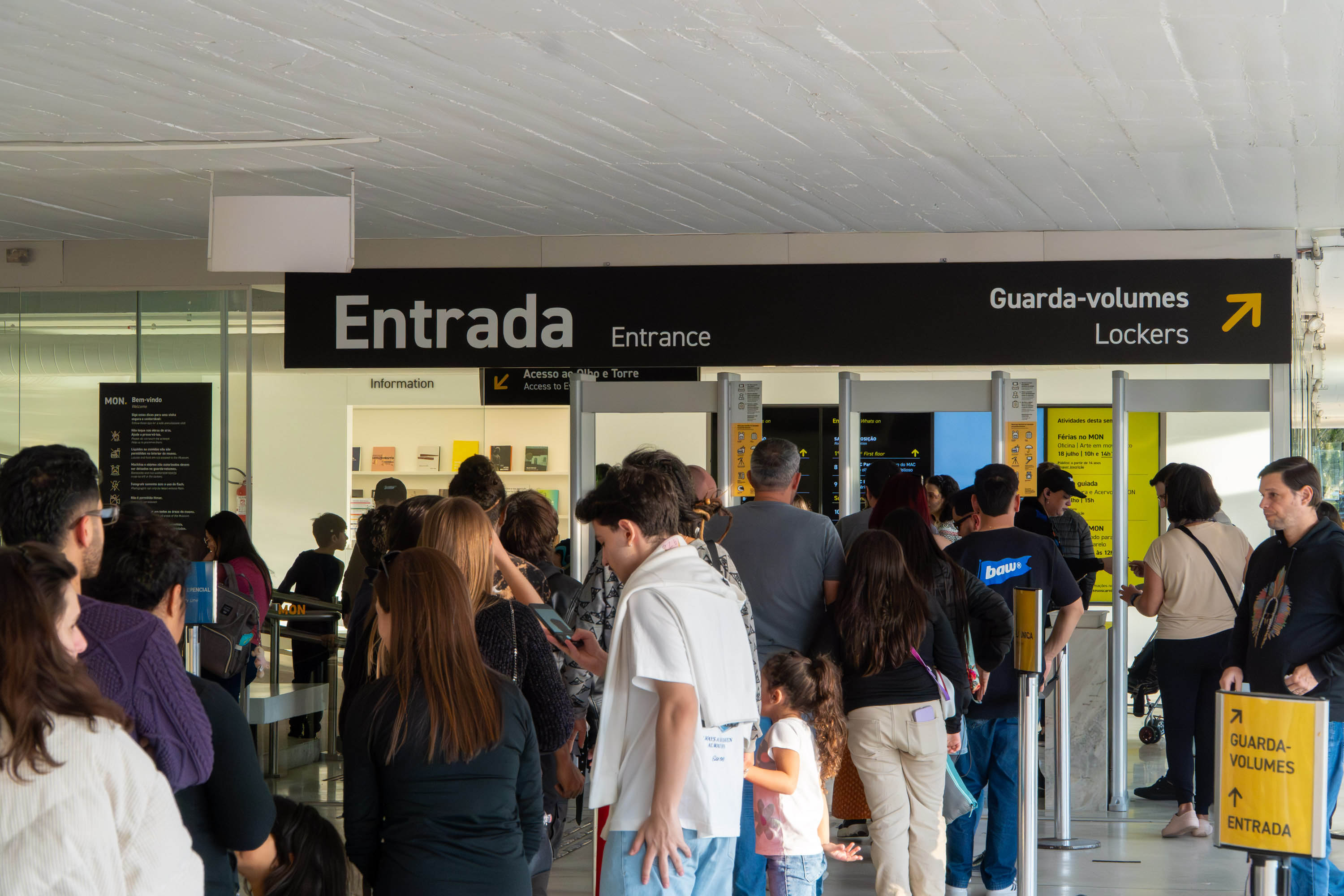  MON oferece entrada gratuita no último domingo de cada mês