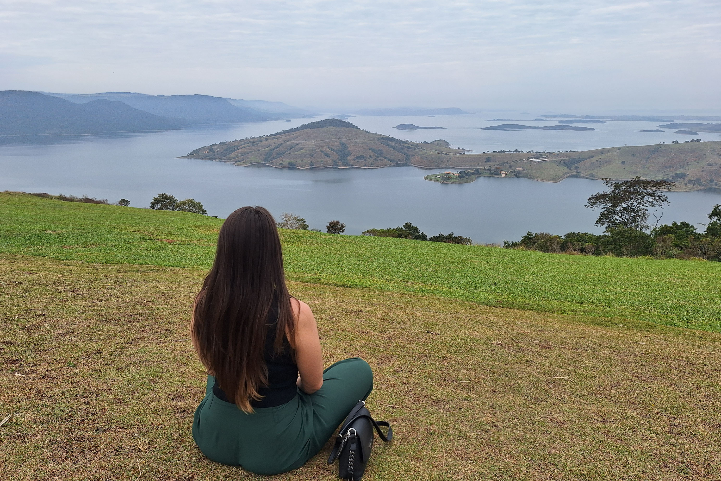 SETU - Com vista para a Represa de Chavantes, maior tirolesa do Paraná tem 1 km de extensão