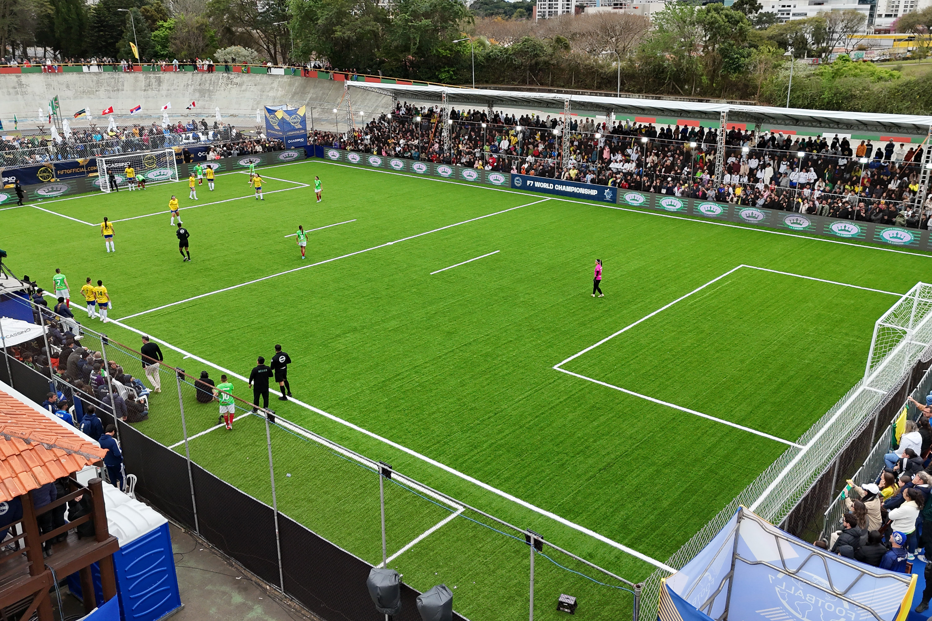 Final  da Copa do Mundo de Futebol 7 no Jardim Botânico, em Curitiba, realizada pela Futebol 7 Brasil, em parceria com a Federação Internacional de Futebol 7 (FIF7) e o apoio do Governo do Estado do Paraná, por meio da Secretaria do Esporte. Foto: Geraldo Bubniak/AEN