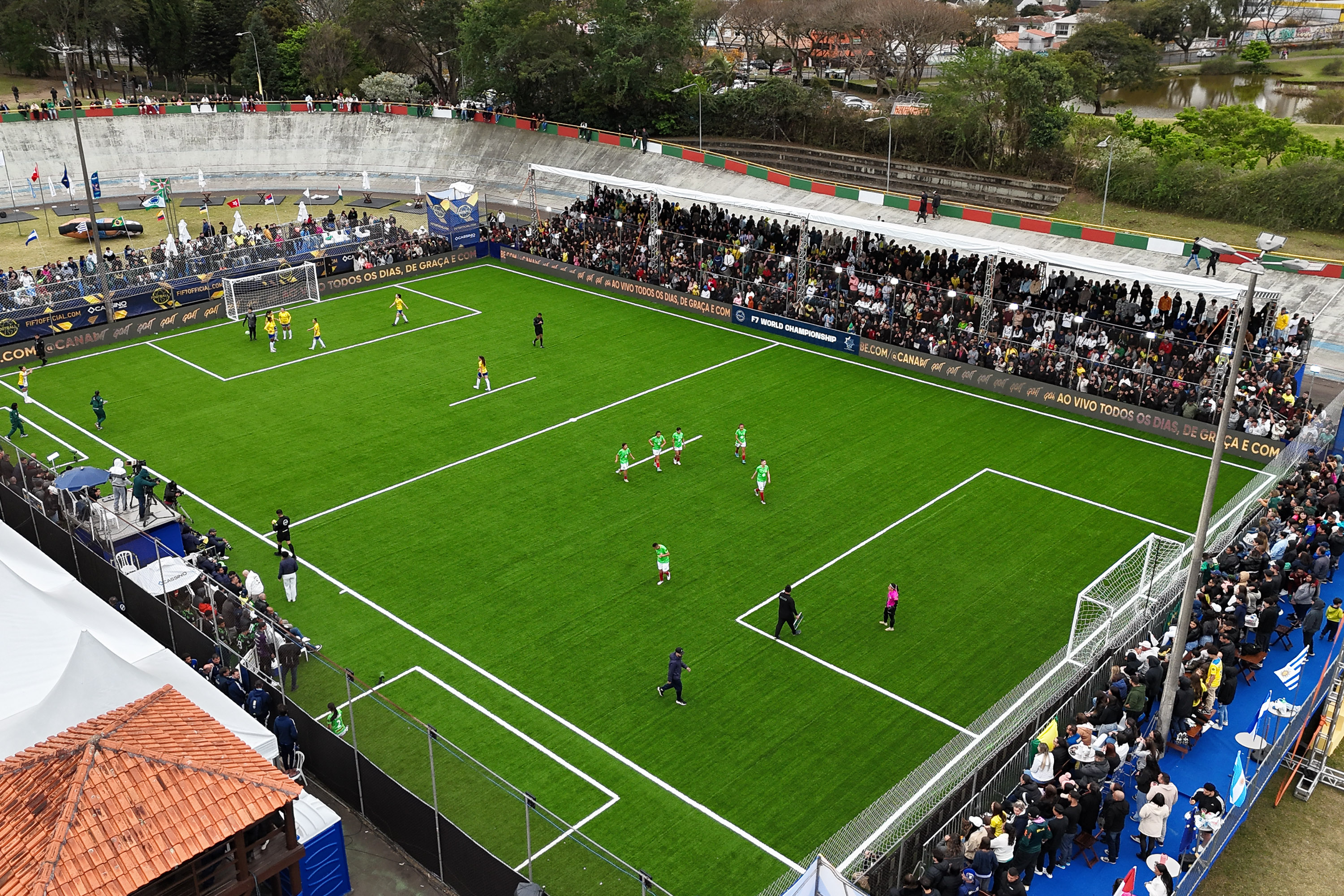 Final  da Copa do Mundo de Futebol 7 no Jardim Botânico, em Curitiba, realizada pela Futebol 7 Brasil, em parceria com a Federação Internacional de Futebol 7 (FIF7) e o apoio do Governo do Estado do Paraná, por meio da Secretaria do Esporte. Foto: Geraldo Bubniak/AEN
