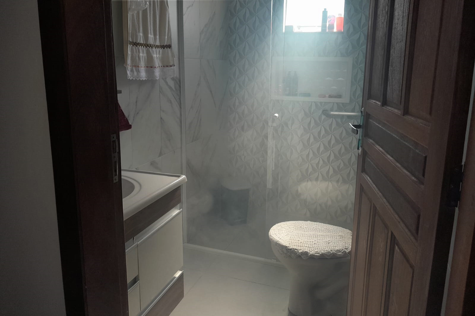 Sanepar - teste da fumaça