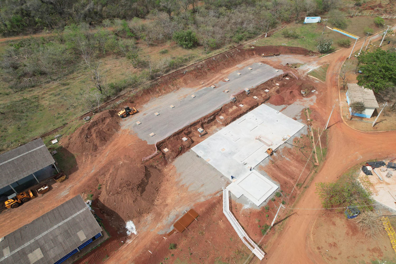 Sanepar recebe equipamentos gigantes para obra em ETE de Londrina
