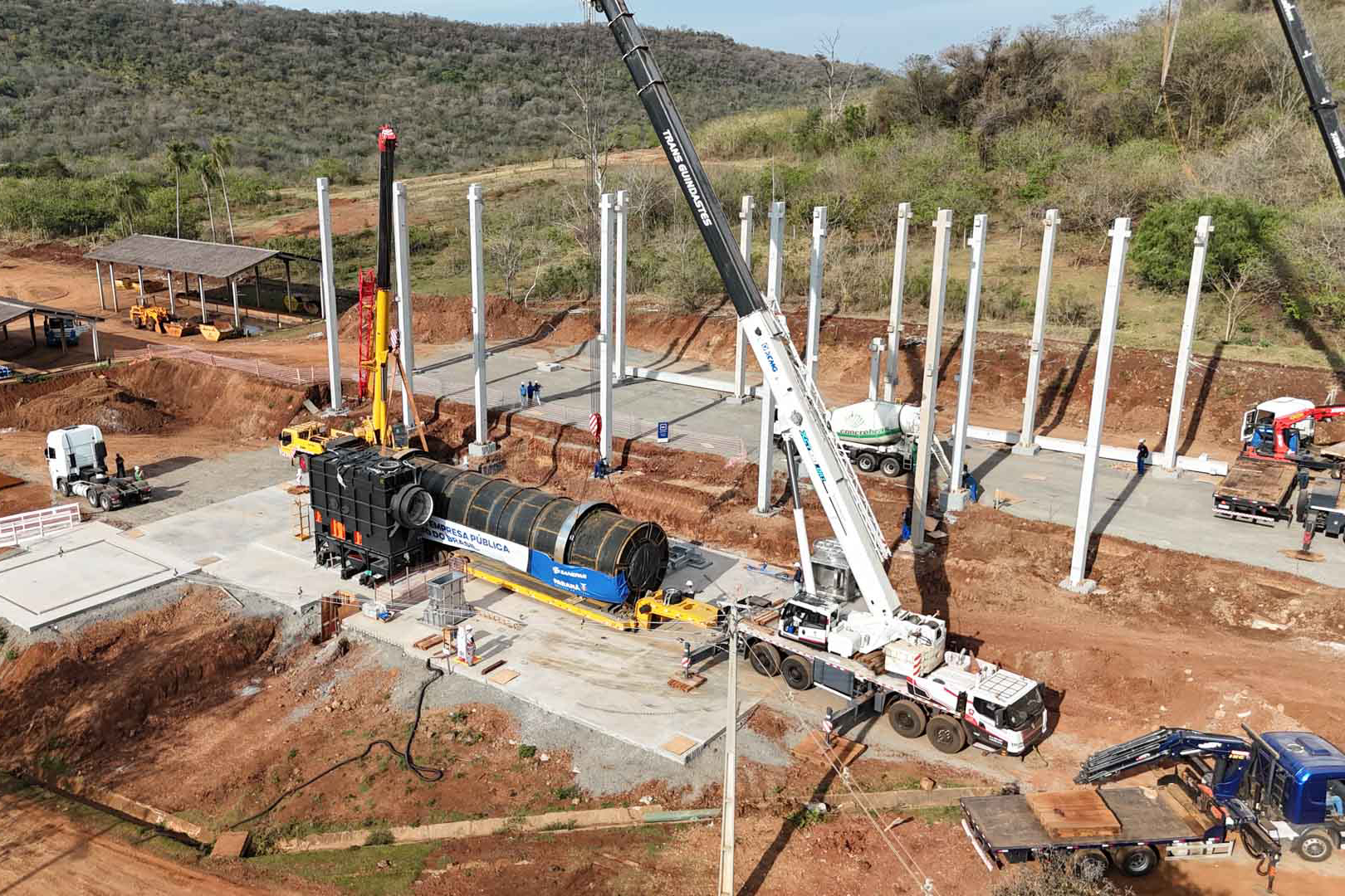 Sanepar - Londrina terá a segunda unidade de secagem térmica de lodo da Sanepar