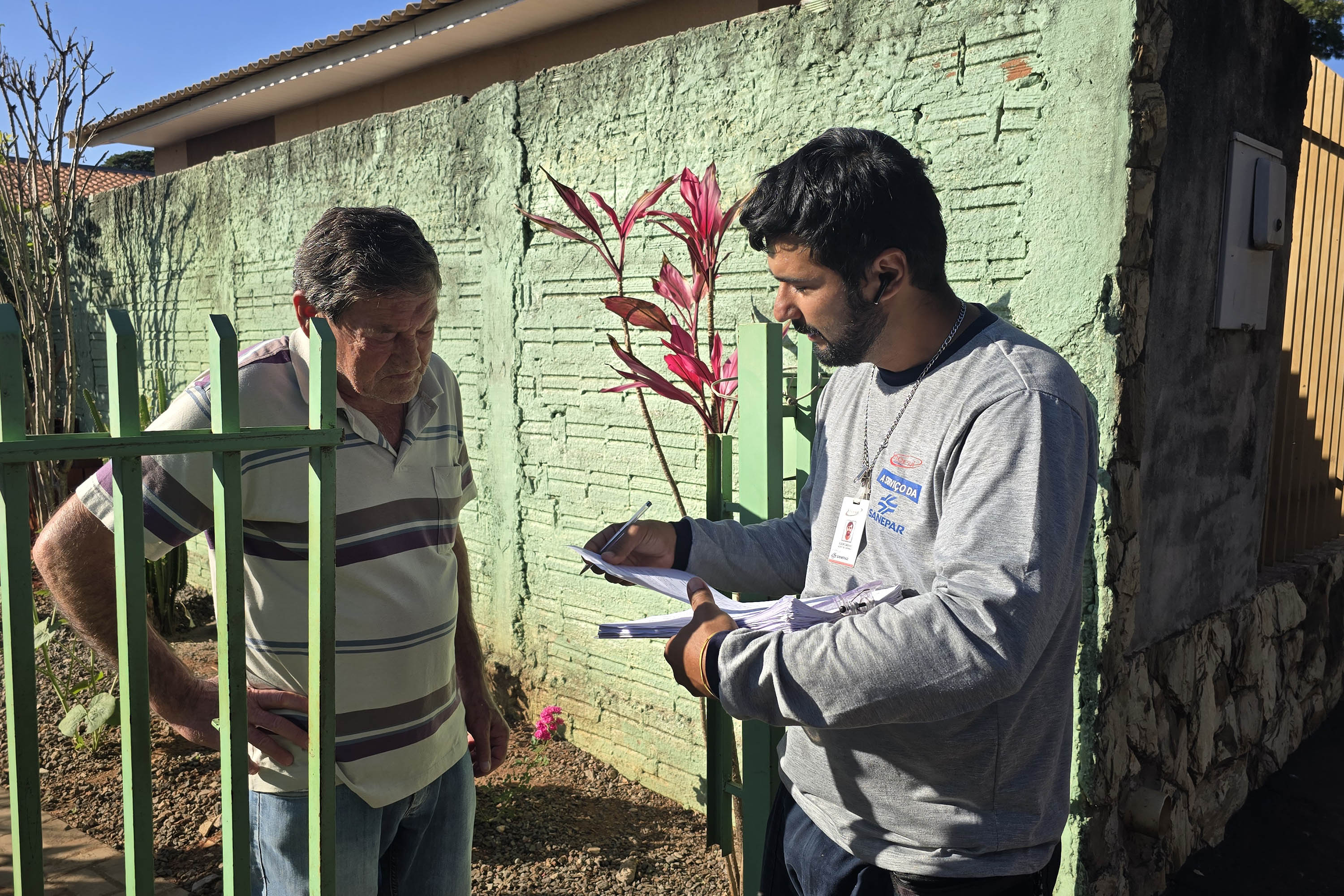   Sanepar entrega obras de esgoto em distritos de Maringá 