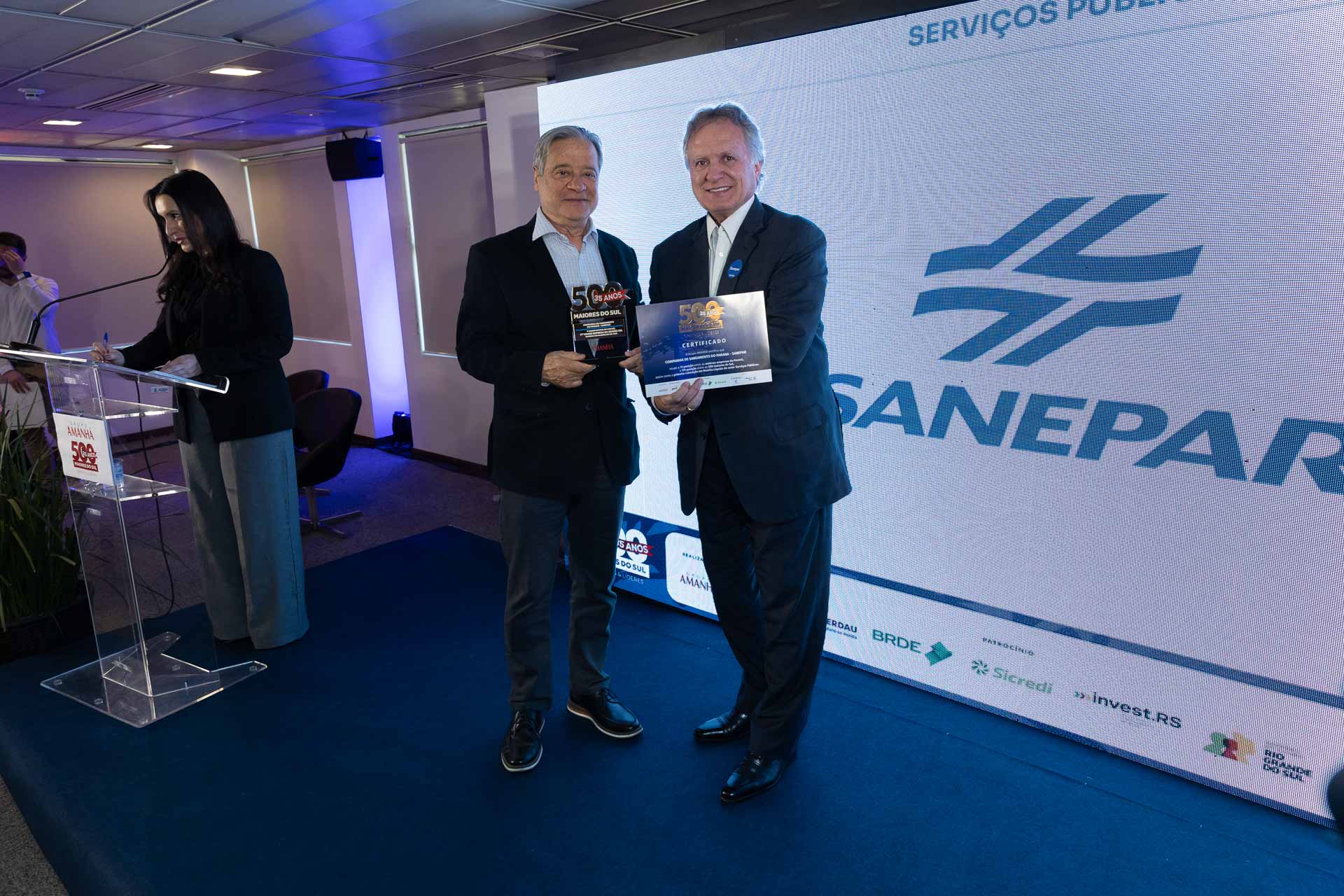 - Sanepar tem a melhor receita líquida entre as empresas de serviços públicos do Sul do Brasil, aponta ranking