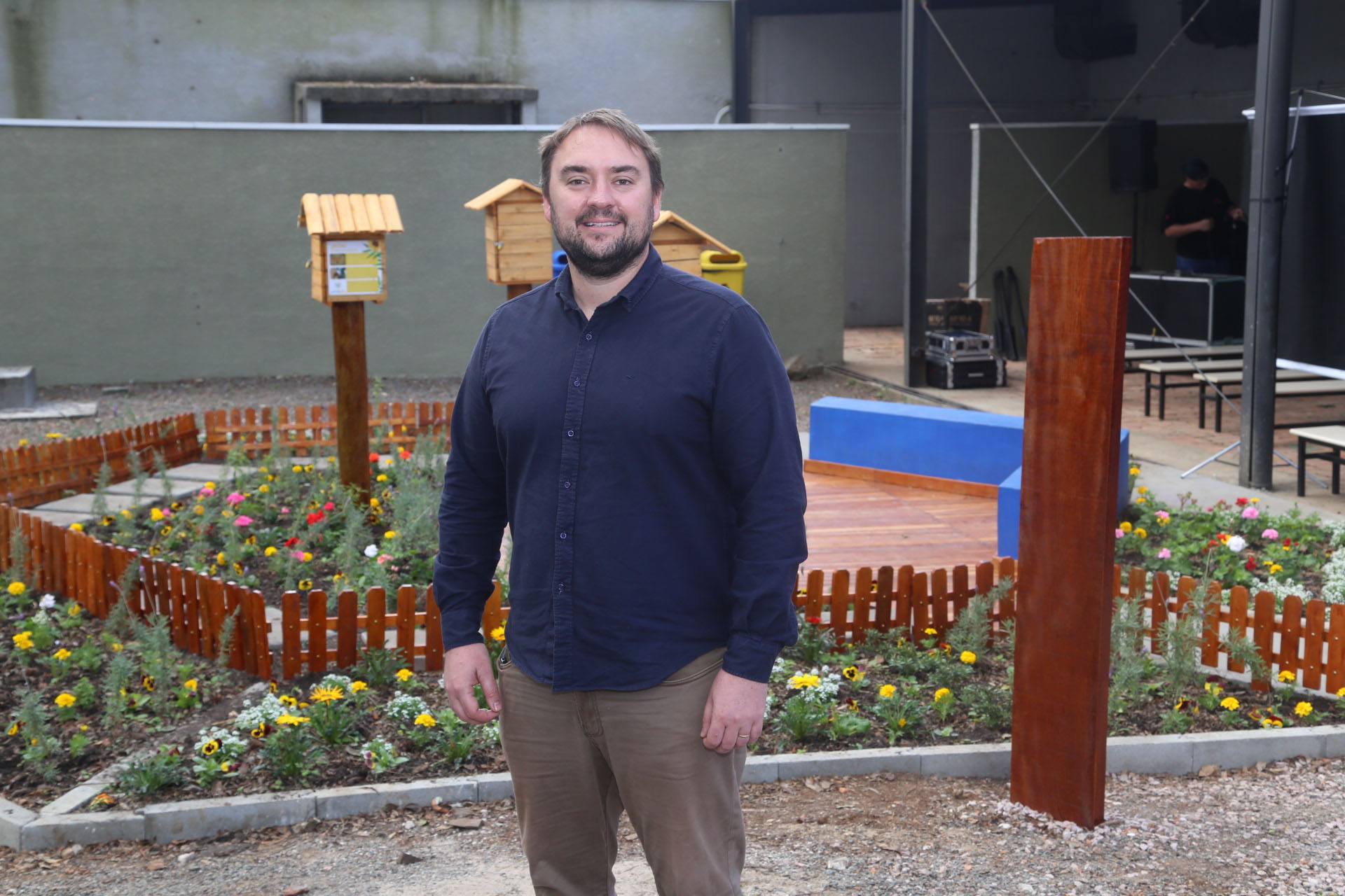 A inauguração marcou também os oito anos de existência do projeto do agroecólogo, Felipe Thiago de Jesus