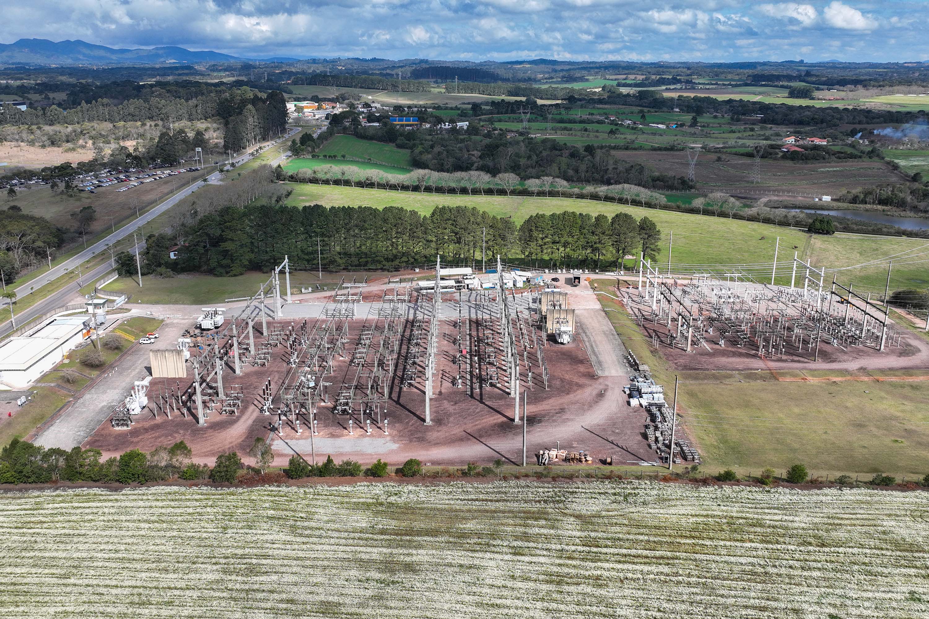 Copel dobra capacidade de subestação de energia em São José dos Pinhais