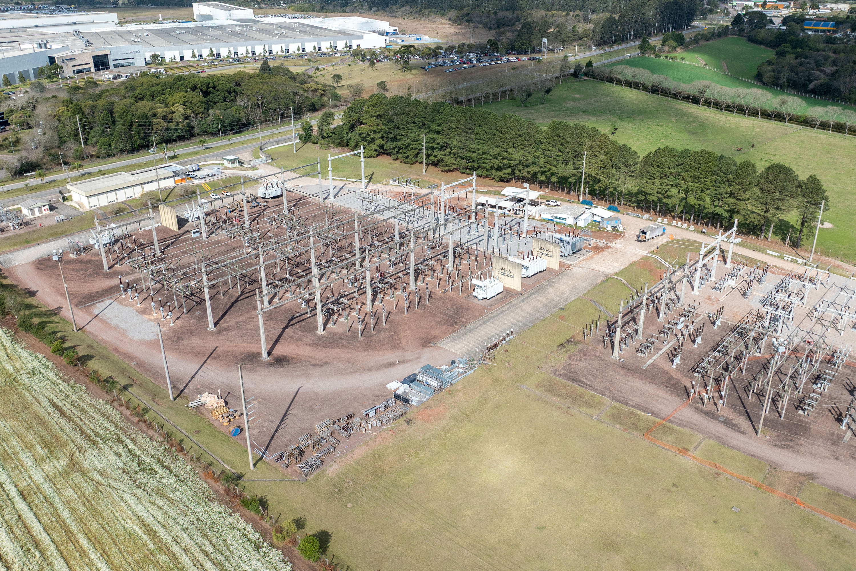 Copel dobra capacidade de subestação de energia em São José dos Pinhais