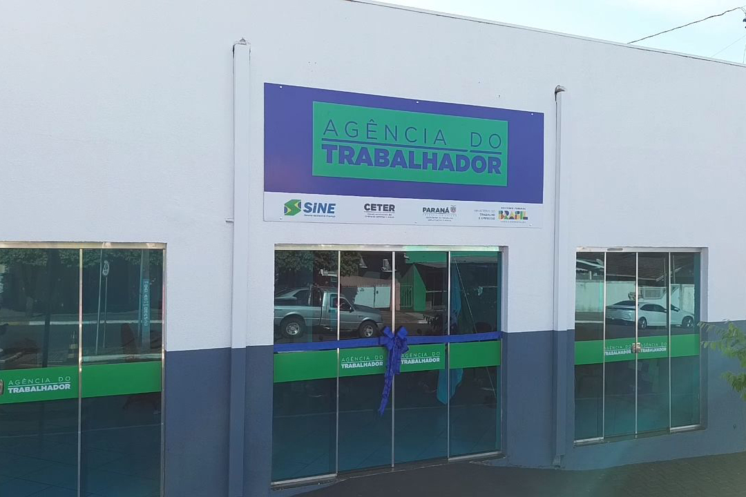 SETR - Nova Agência do Trabalhador é inaugurada em Douradina com foco em geração de empregos e apoio à população da região