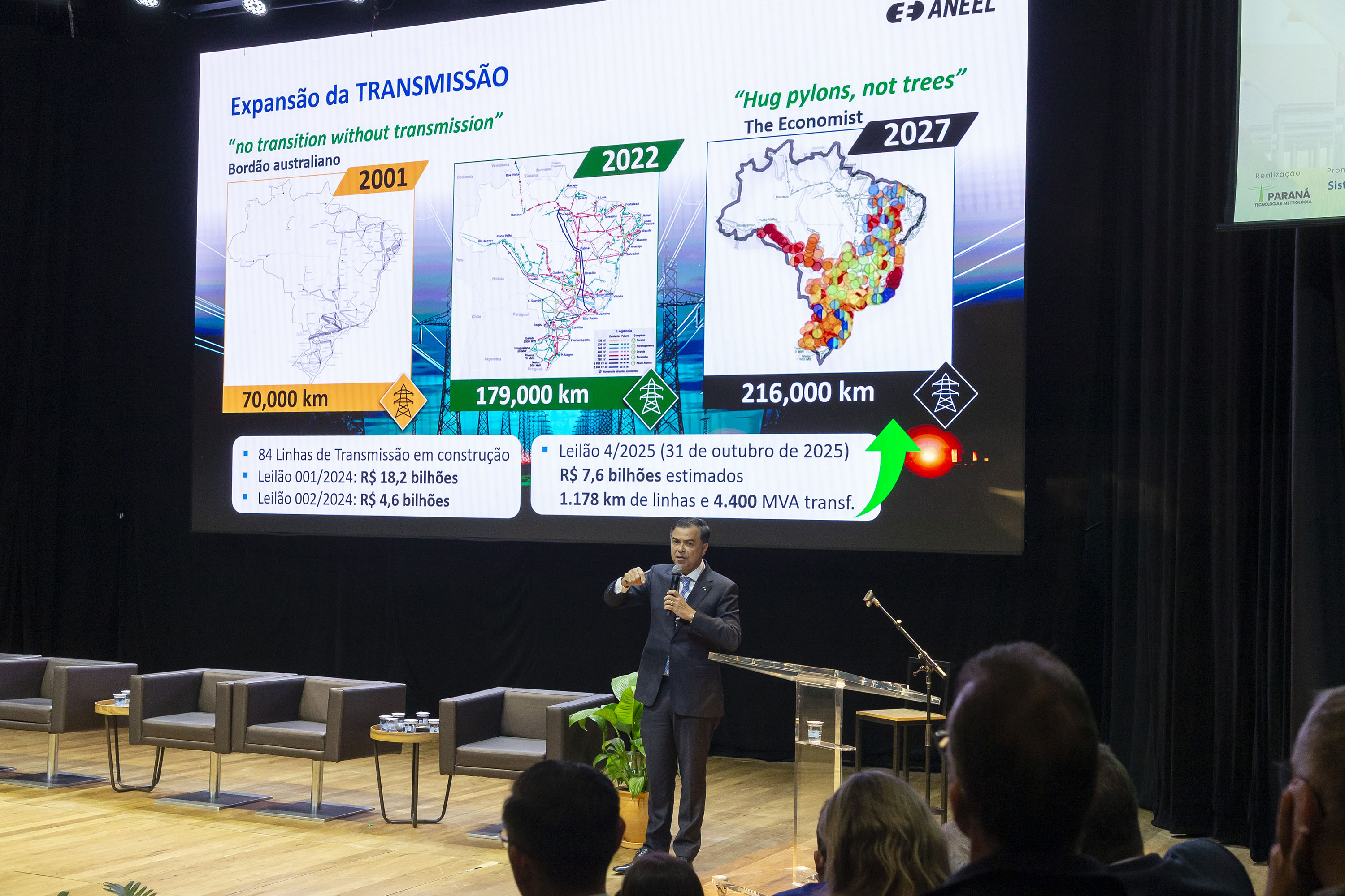 Paraná recebe conferência sobre desafios do setor energético