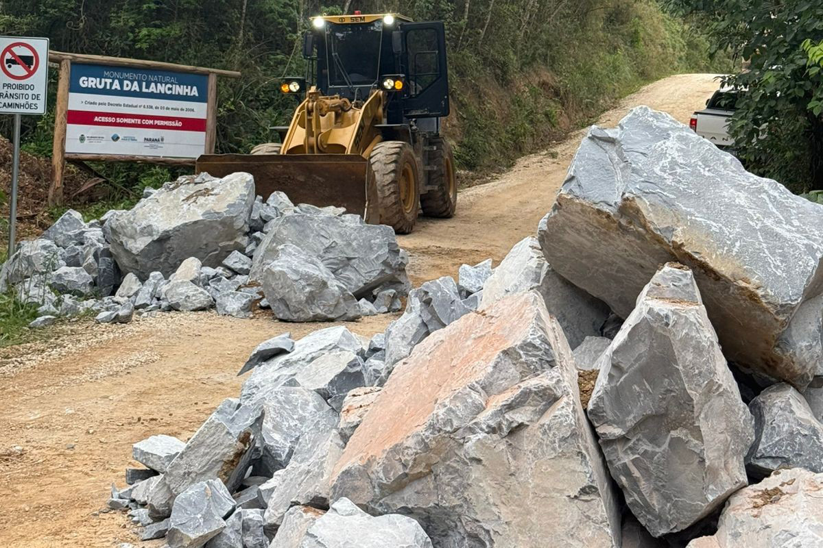 Governo do Estado avançou na proposta de reestruturação do Monumento Natural Gruta da Lancinha, em Rio Branco do Sul, na Região Metropolitana de Curitiba.