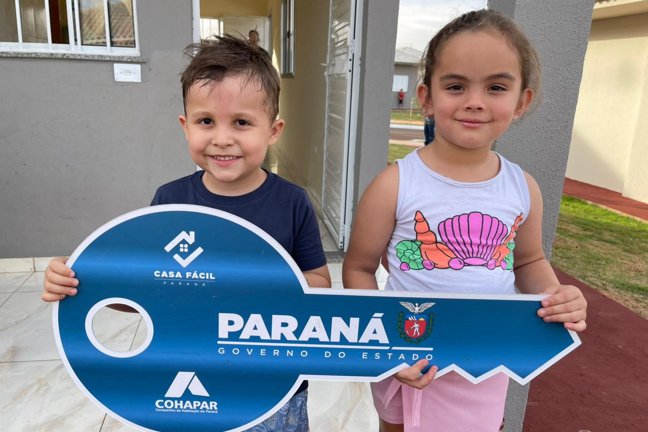 Com recursos do Estado, Cohapar entrega novo residencial no município de Quinta do Sol