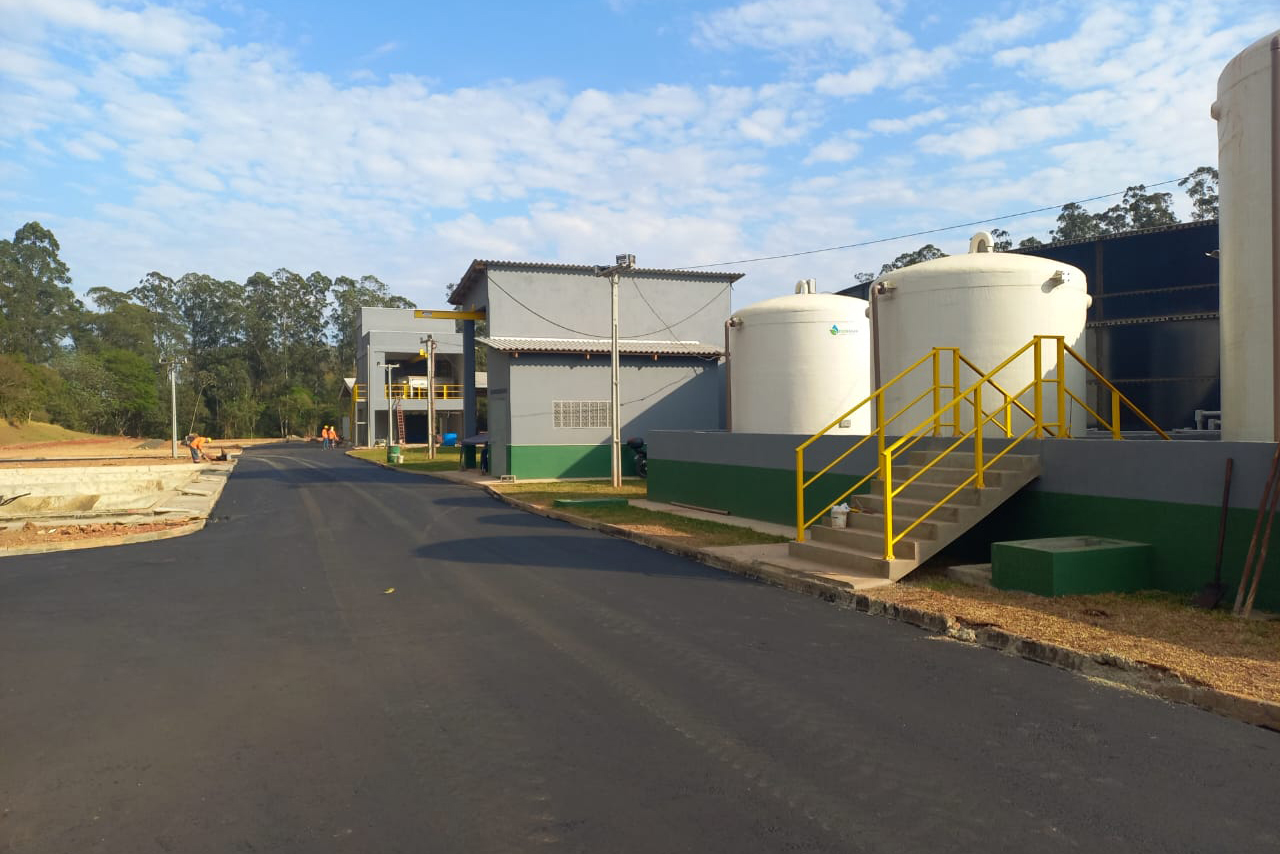 SANEPAR - Santo Antônio da Platina: Sanepar deve concluir, neste mês, obra de ampliação da ETE Boi Pintado