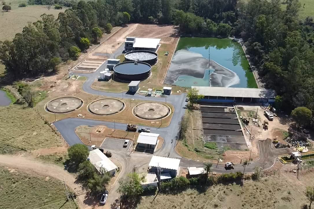 SANEPAR - Santo Antônio da Platina: Sanepar deve concluir, neste mês, obra de ampliação da ETE Boi Pintado