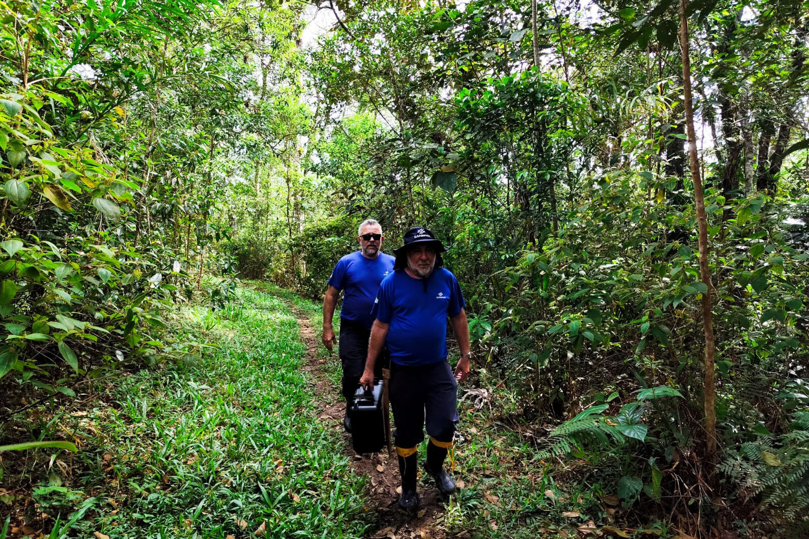 Projeto SegHidro realiza coletas em minas e poço da Sanepar no Litoral