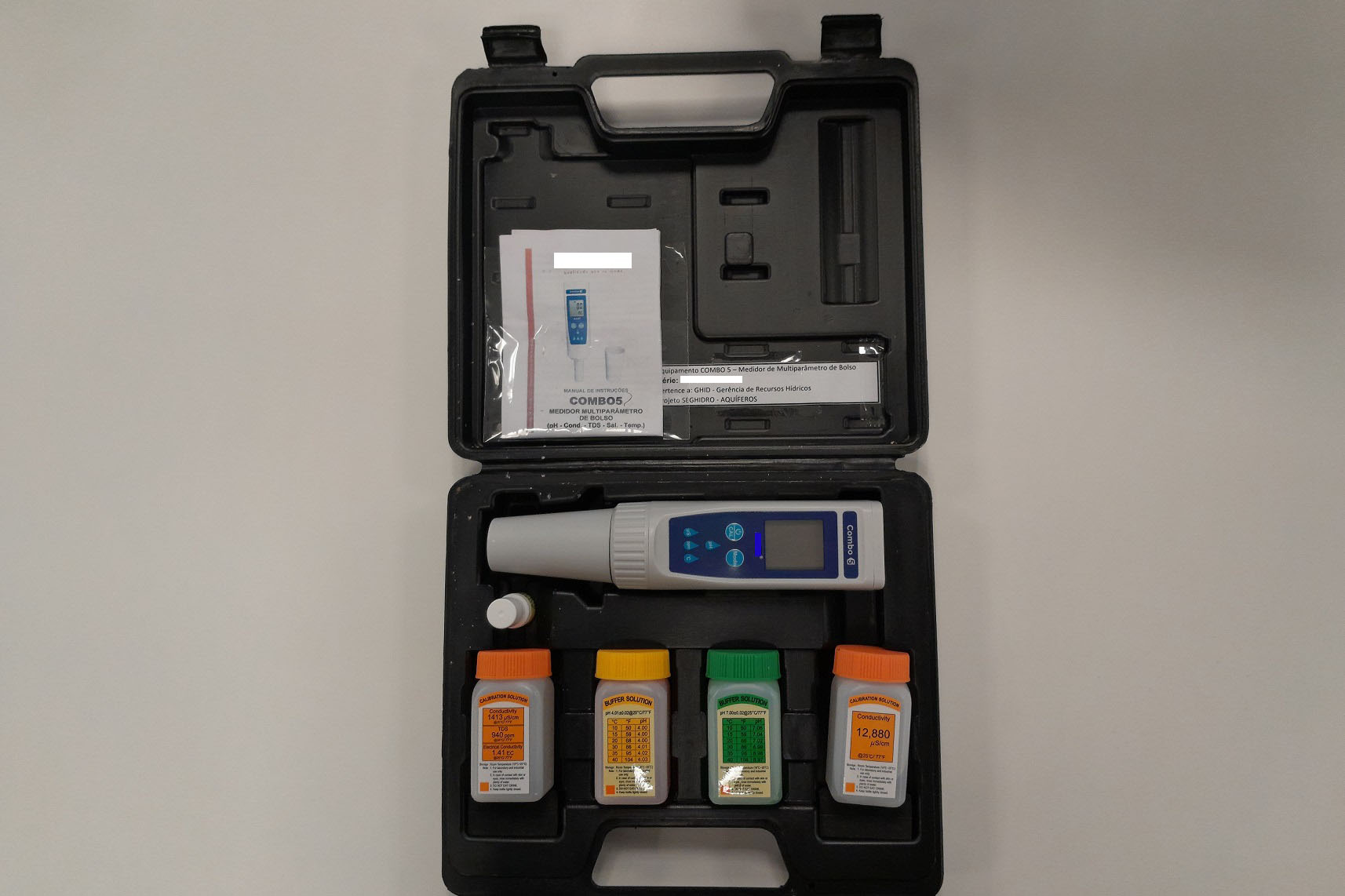 Projeto SegHidro realiza coletas em minas e poço da Sanepar no Litoral